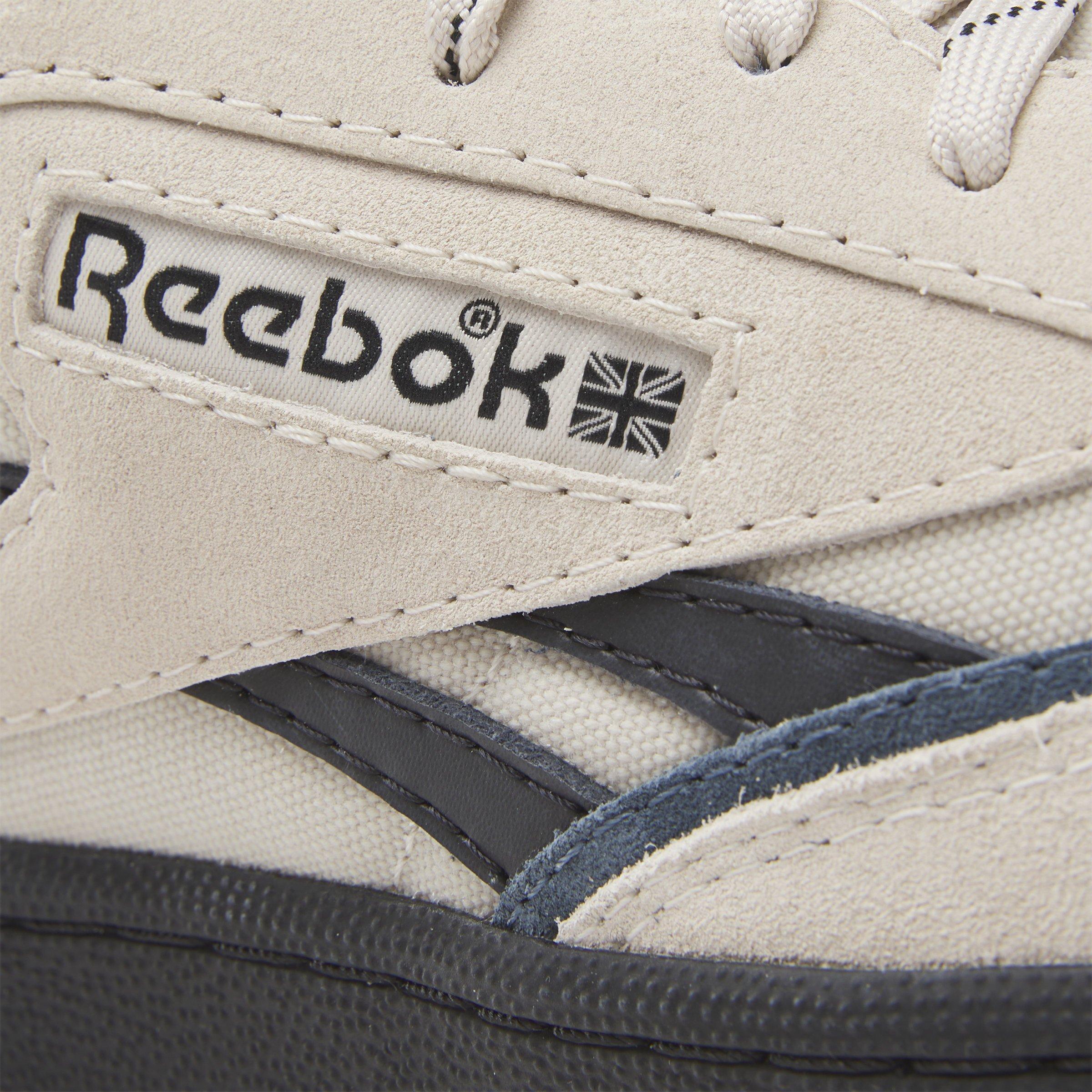 Reebok Club C MID II Revenge Vintage "Stucco/Hoops Blue/Core Black" Unisex Shoe - STUCCO/BLUE/BLACK Thumbnail View 5