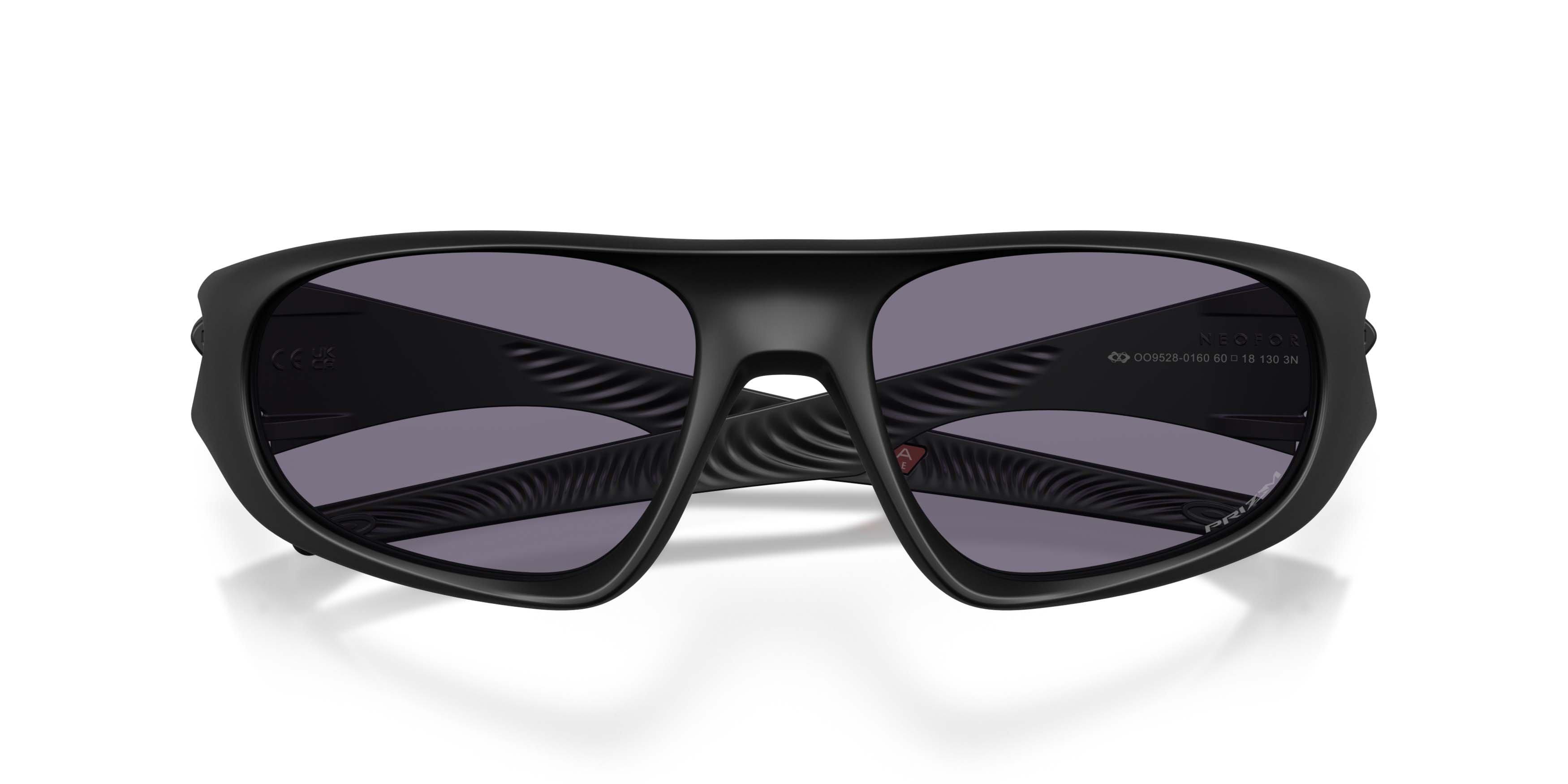 Oakley Neoforma Prizm Grey Sunglasses &ndash; Matte Black - BLACK/GREY Thumbnail View 7