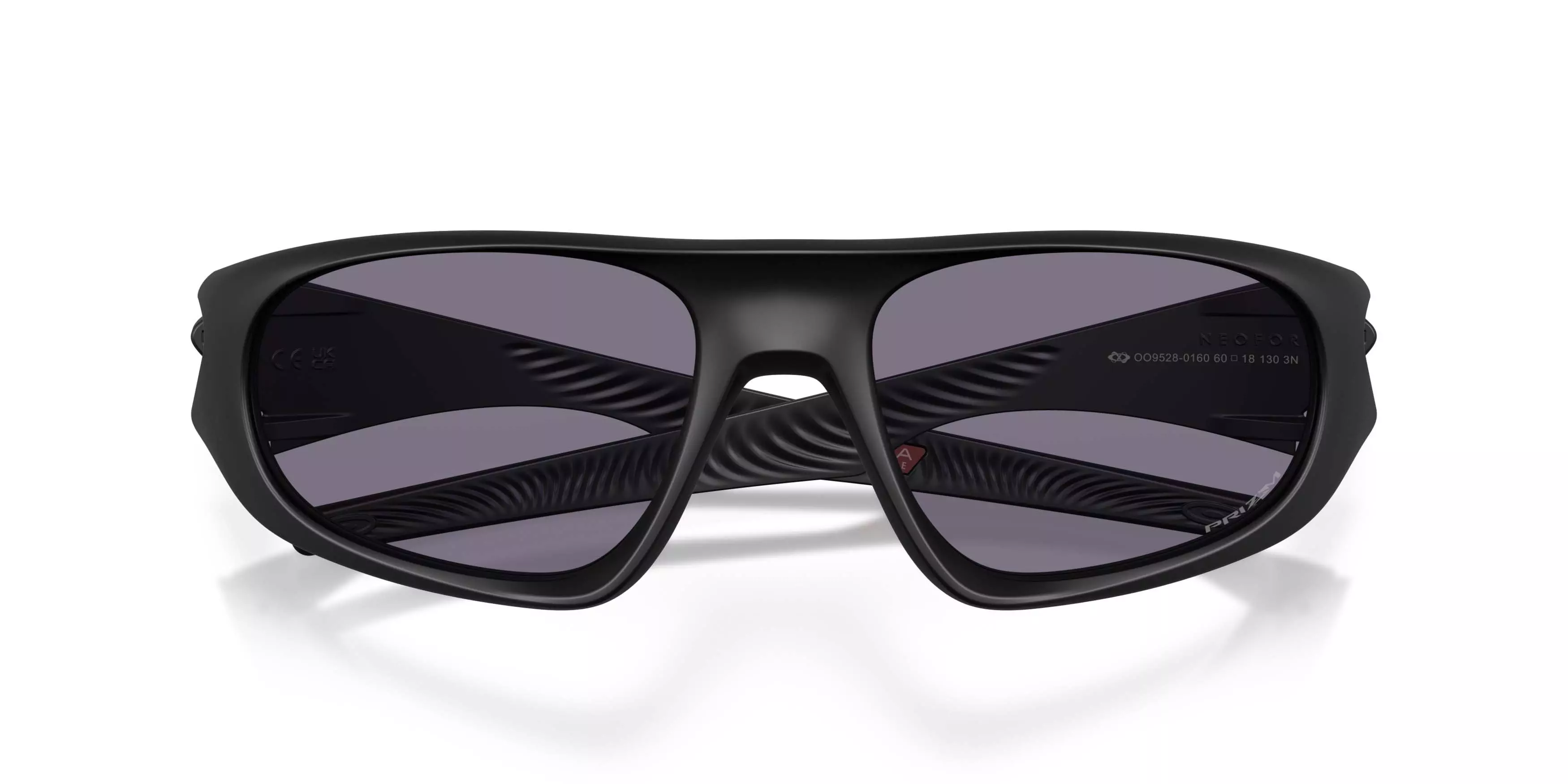 Oakley Neoforma Prizm Grey Sunglasses &ndash; Matte Black - BLACK/GREY