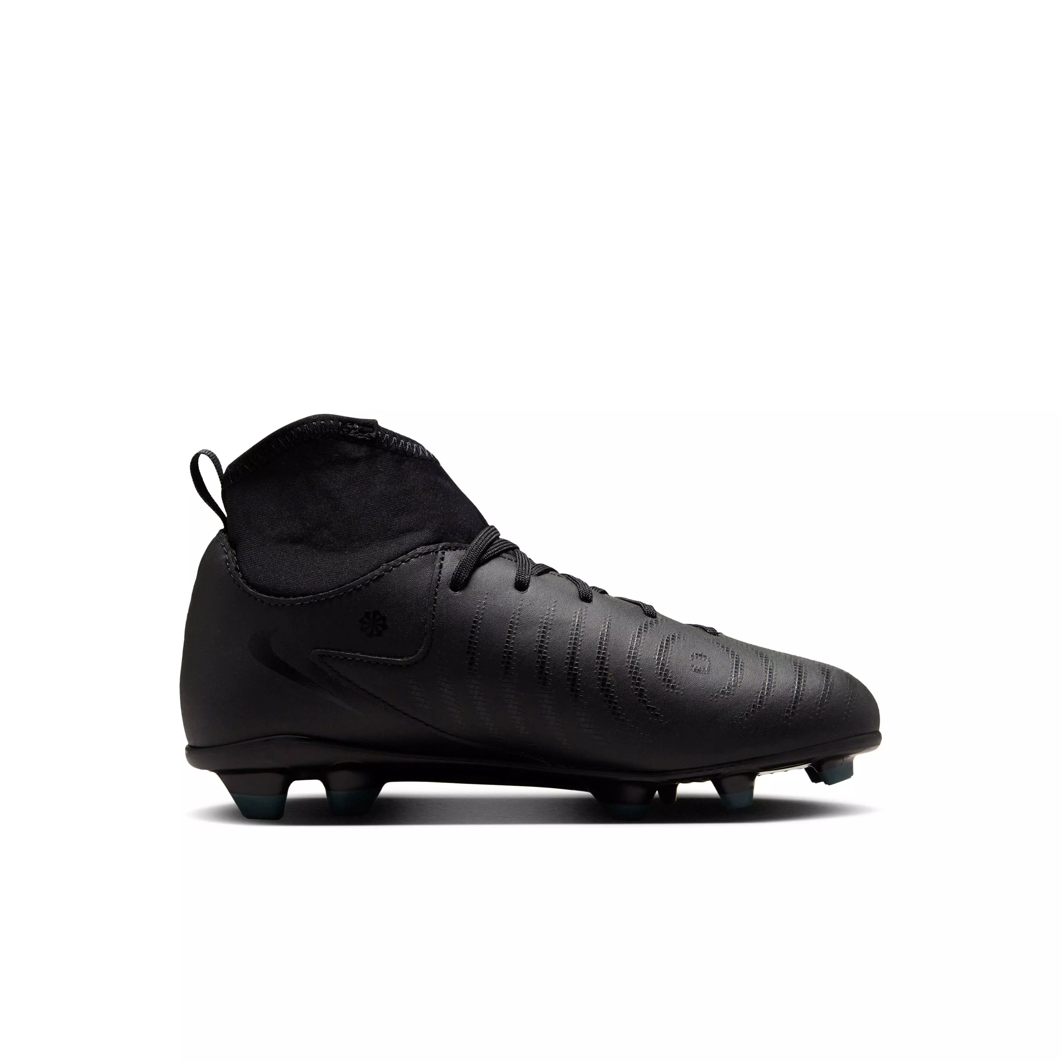 Nike Jr. Phantom Luna 2 Club MG "Black/Deep Jungle/Black" Preschool Kids' Soccer Cleat - BLACK/JUNGLE/BLACK