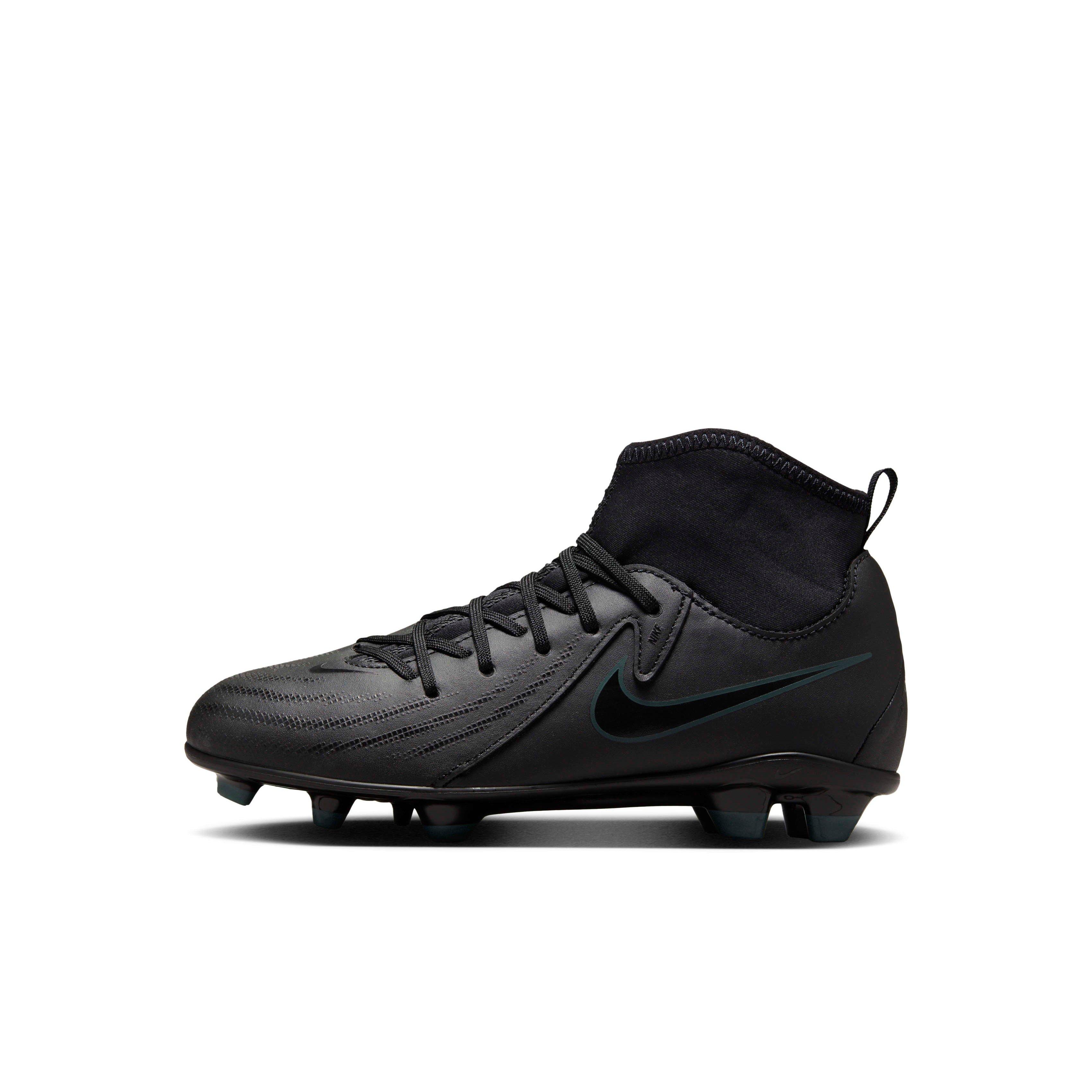 Nike Jr. Phantom Luna 2 Club MG Preschool Kids' "Black/Deep Jungle/Black" Soccer Cleat