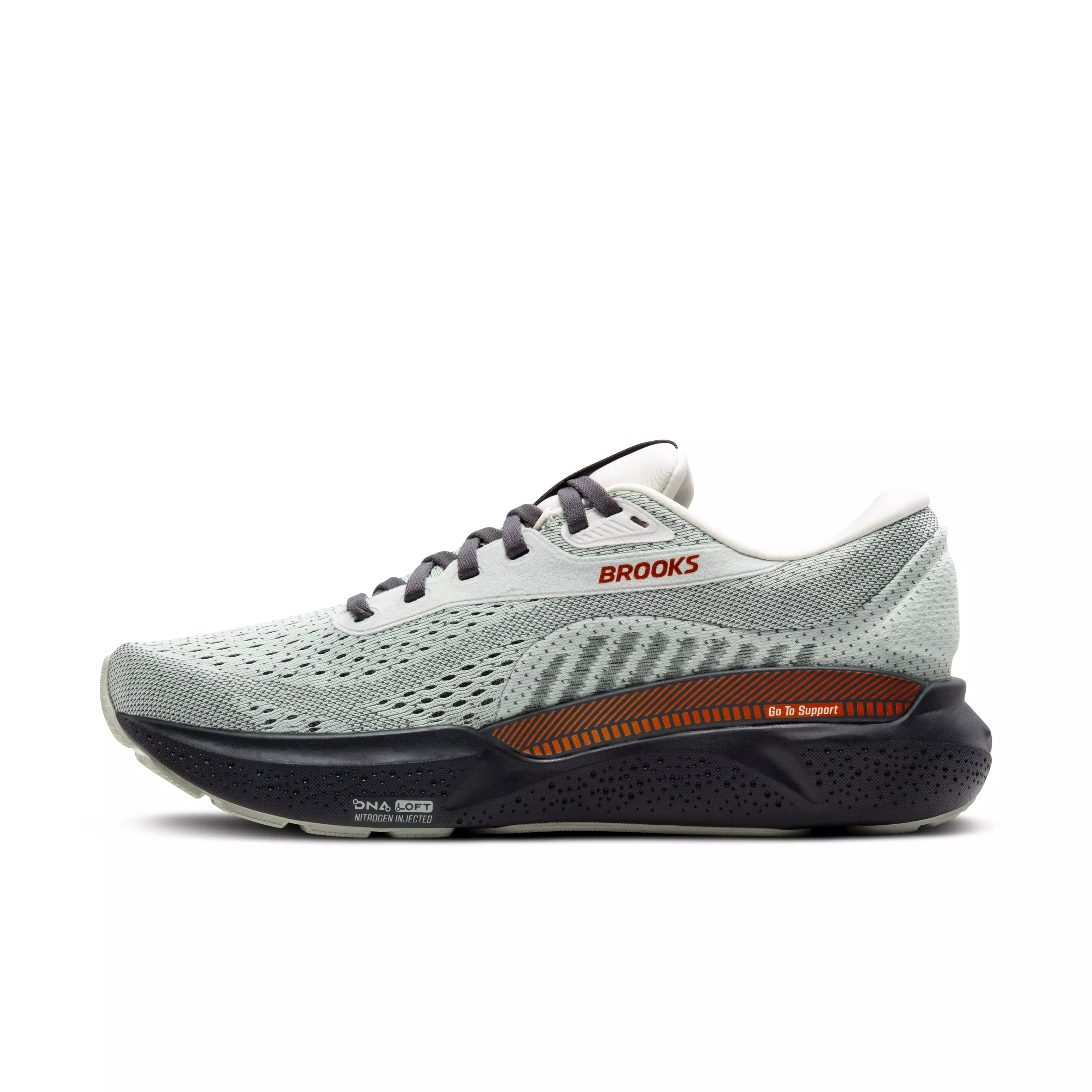 Brooks Adrenaline GTS 24 "Mercury/Ebony/Copper" Women's Wide Running Shoe - MERCURY/EBONY/COPPER