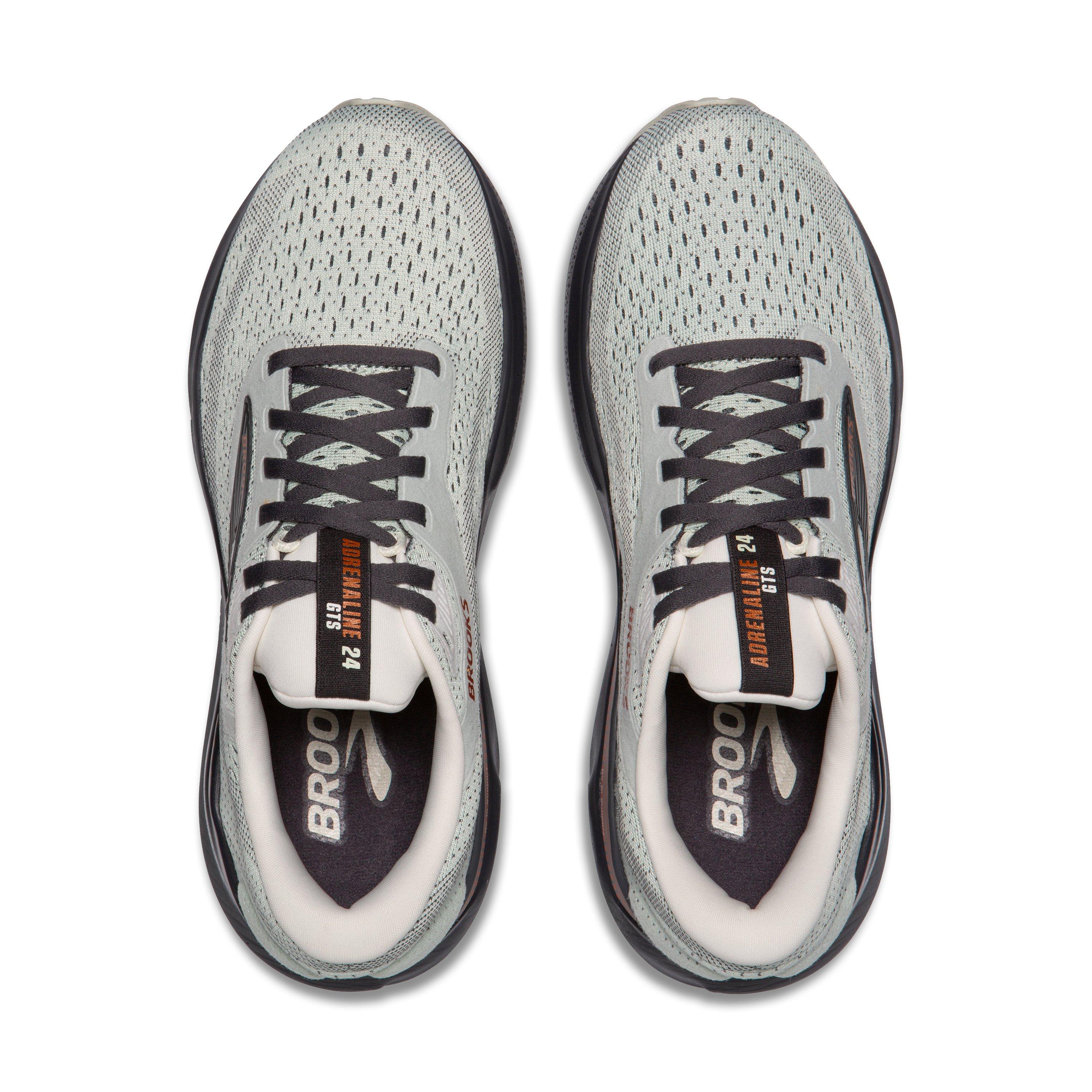 Brooks Adrenaline GTS 24 "Mercury/Ebony/Copper" Women's Wide Running Shoe - MERCURY/EBONY/COPPER Thumbnail View 5