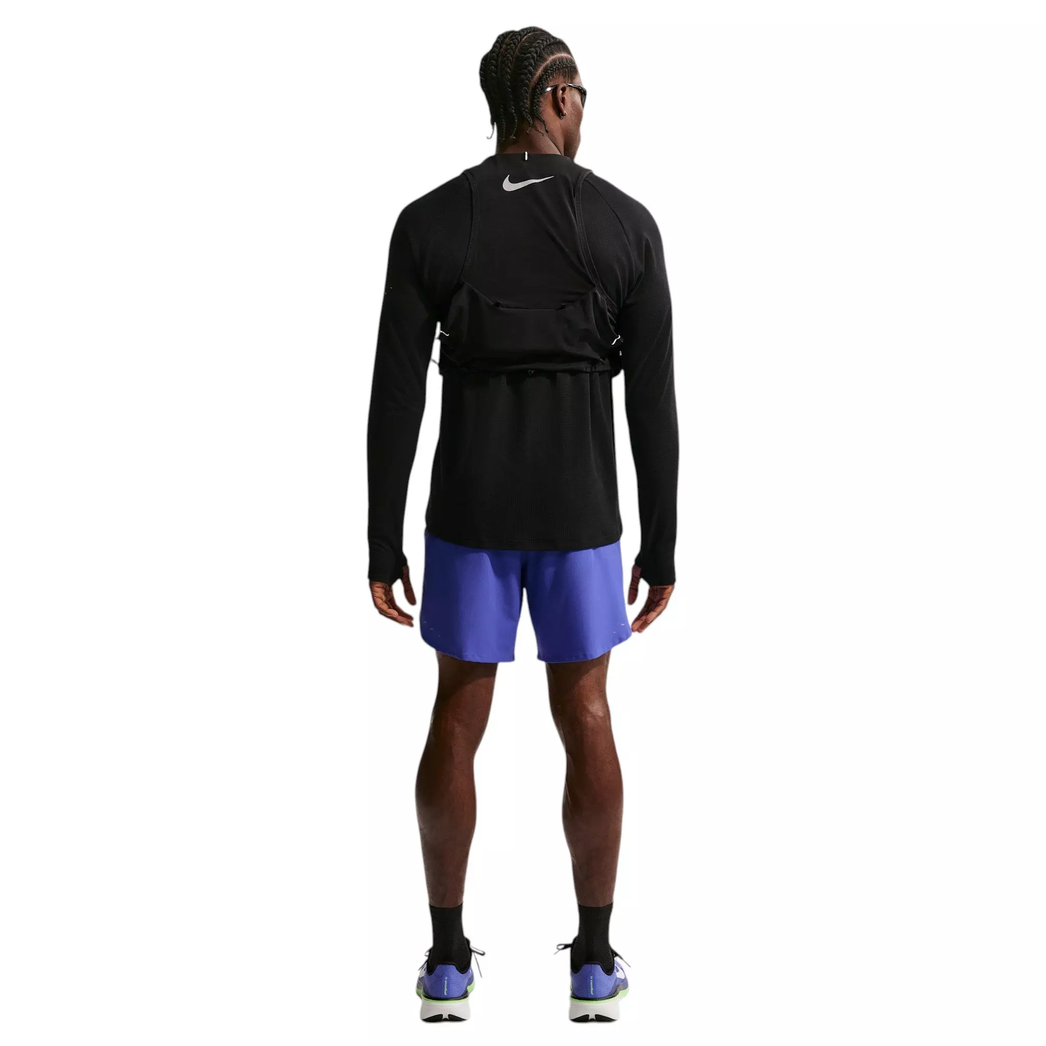Nike Men's Stride Dri-FIT 7" 2-in-1 Running Shorts - Blue - BLUE