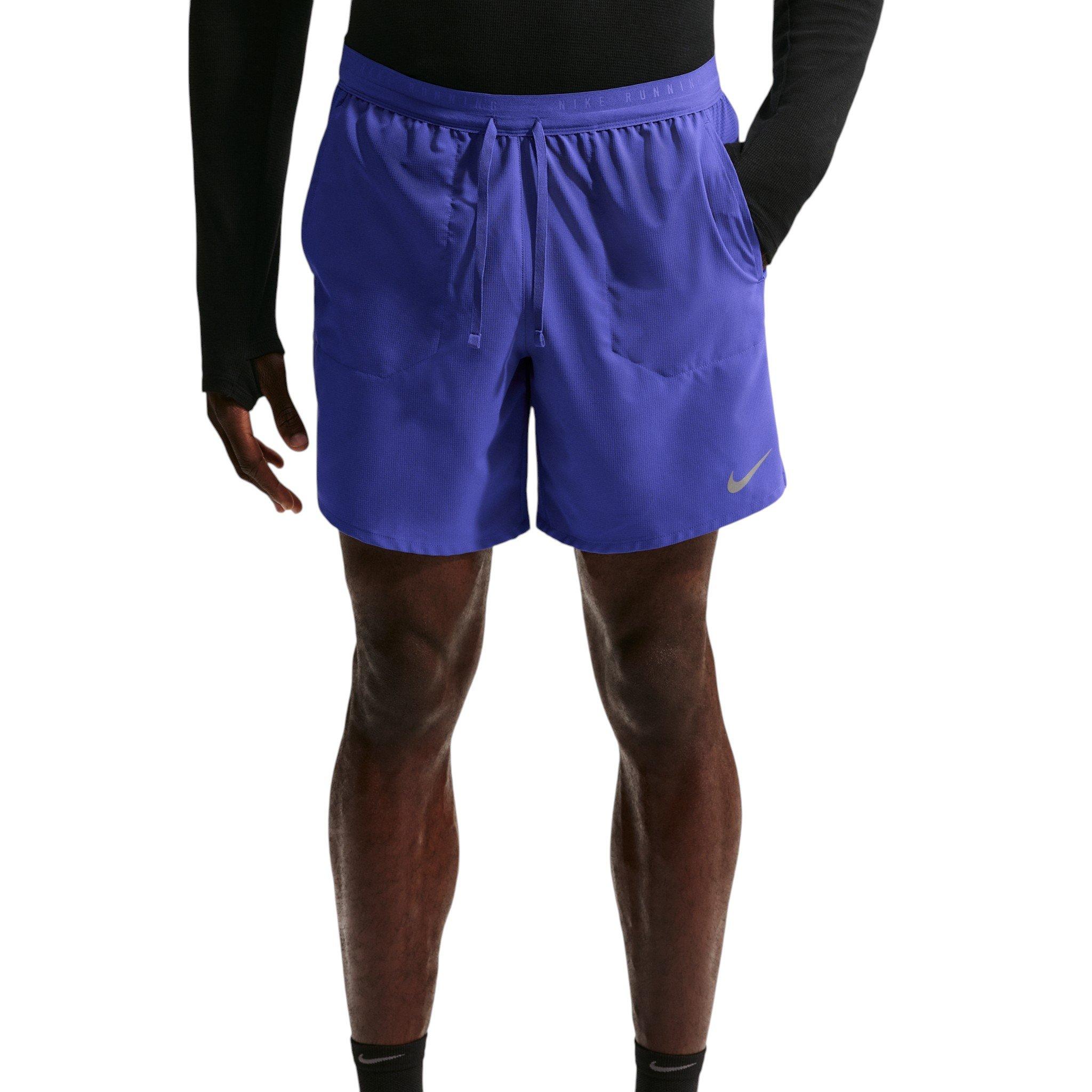 Nike Men's Stride Dri-FIT 7" 2-in-1 Running Shorts - Blue - BLUE