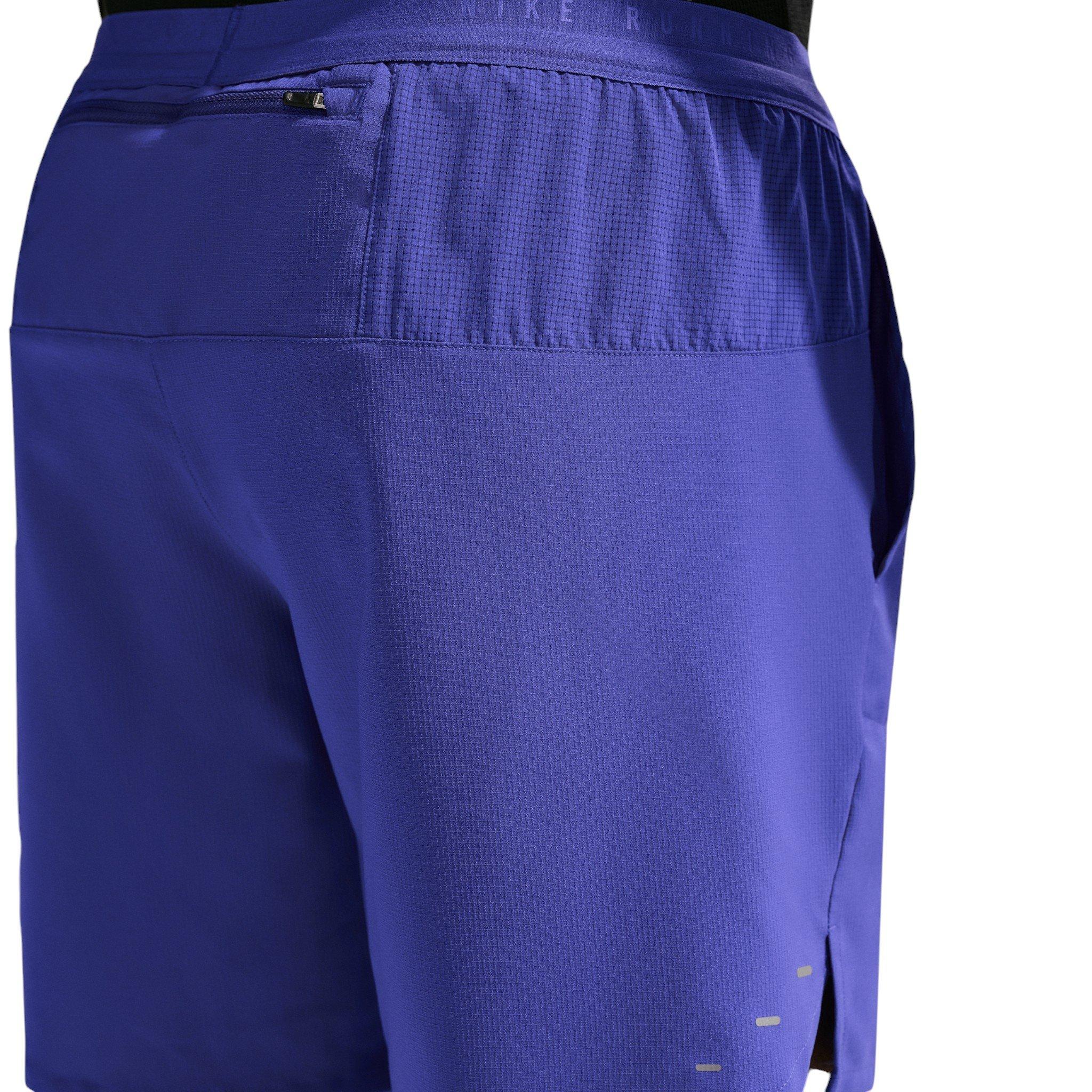 Nike Men's Stride Dri-FIT 7" 2-in-1 Running Shorts - Blue - BLUE