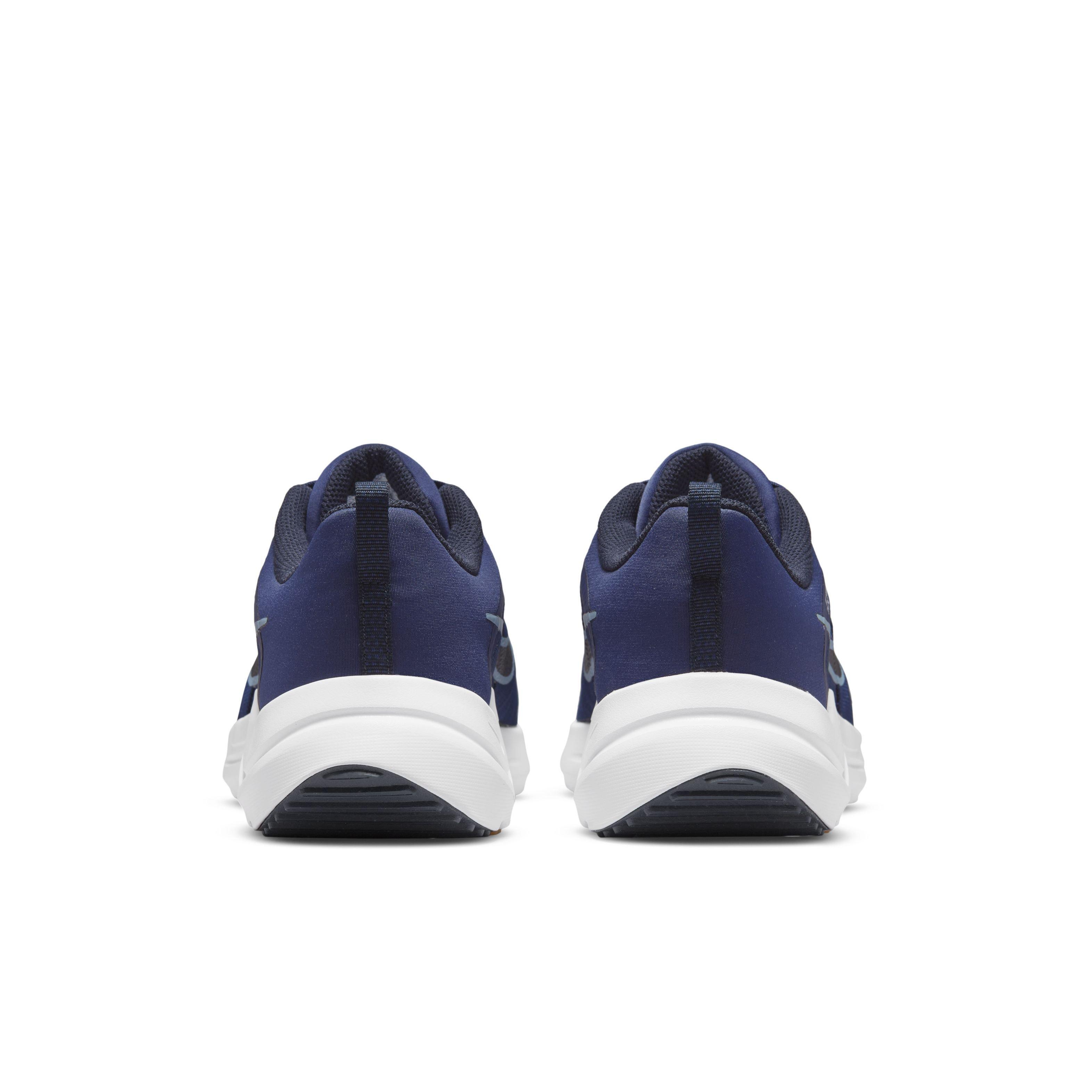 Nike Downshifter 12 "Midnight Navy/Dark Obsidian/Pure Platinum/Worn Blue" Men's Running Shoe - NAVY/DK OBSIDIAN/PLATINUM/BLUE Thumbnail View 5