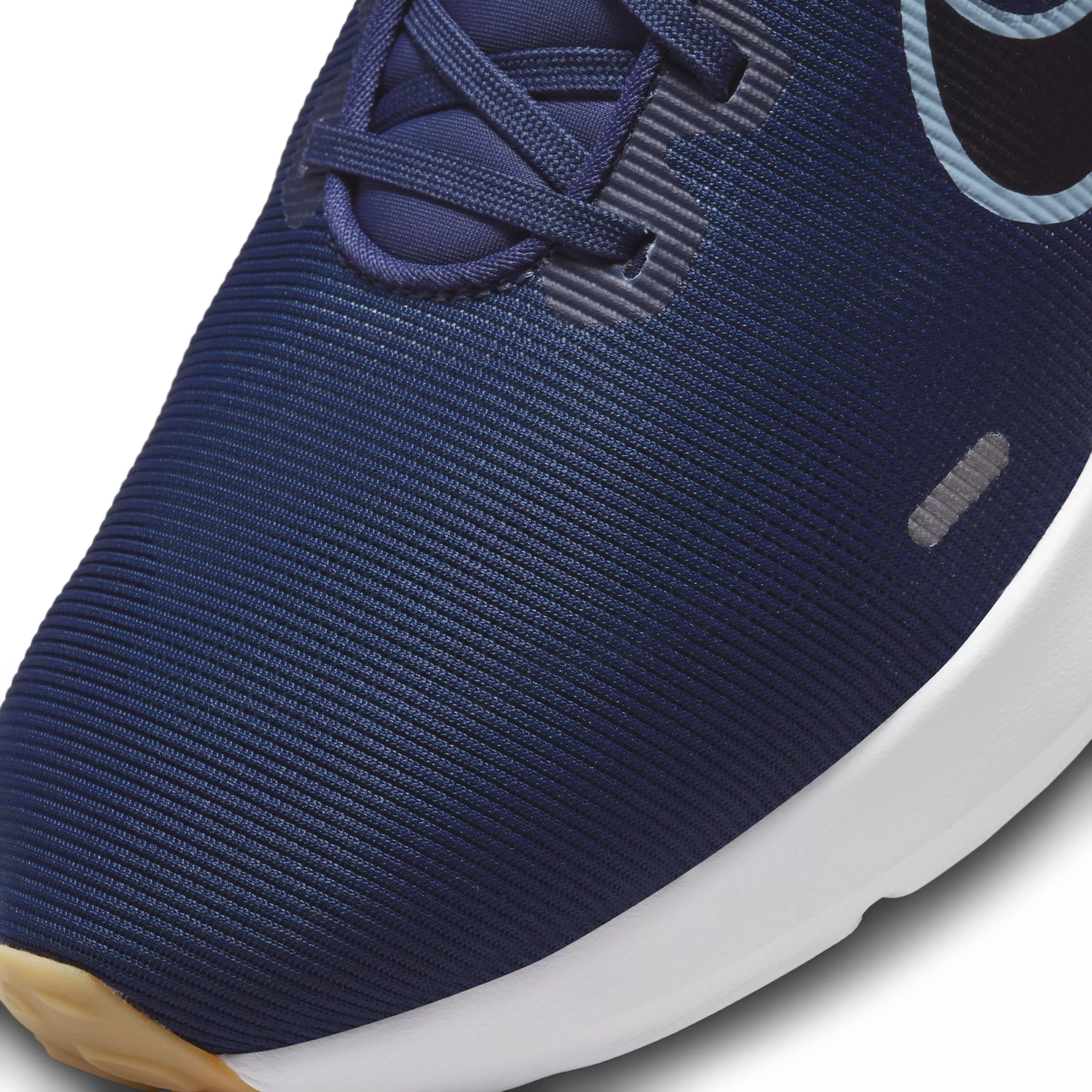 Nike Downshifter 12 "Midnight Navy/Dark Obsidian/Pure Platinum/Worn Blue" Men's Running Shoe - NAVY/DK OBSIDIAN/PLATINUM/BLUE