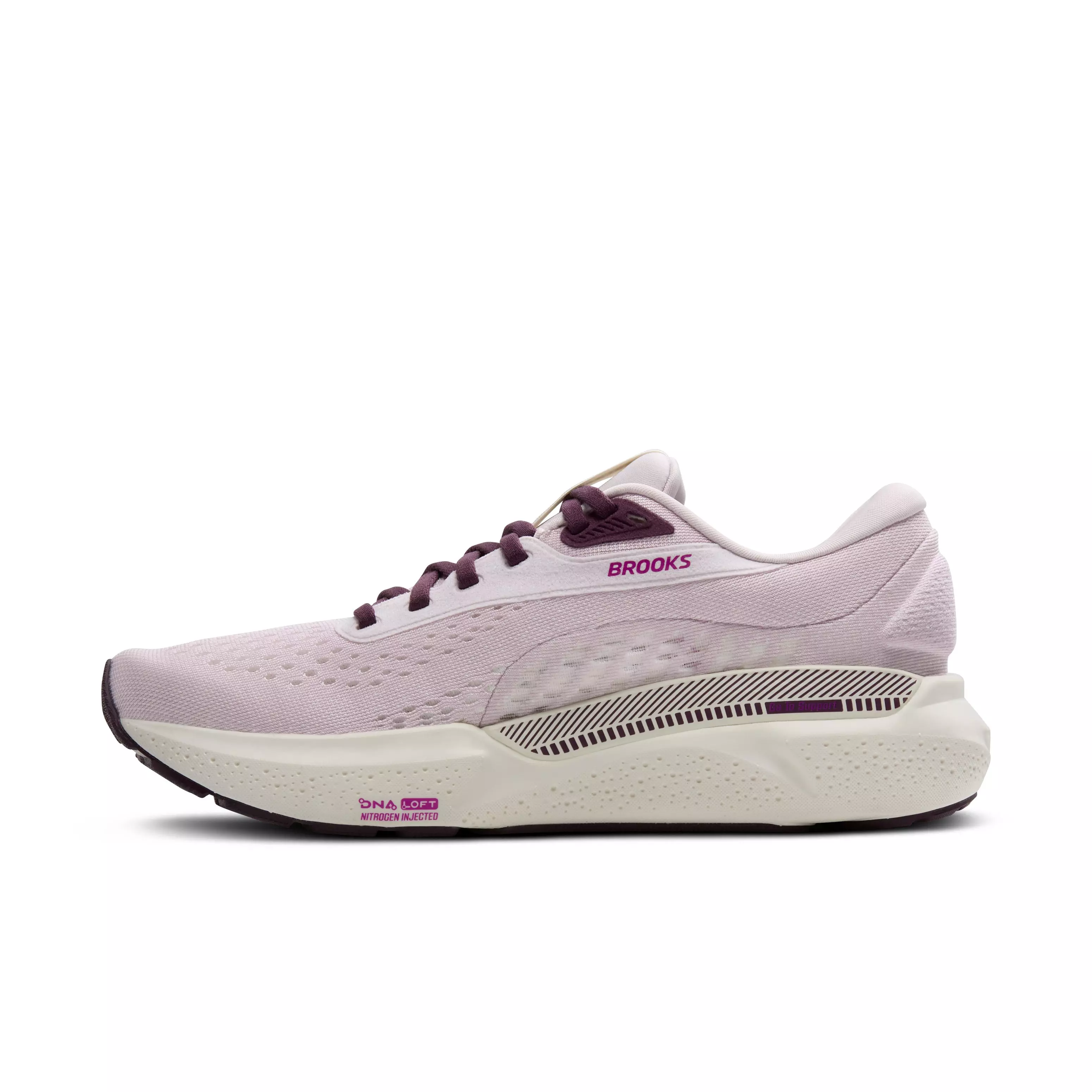 Brooks Adrenaline GTS 24 "Orchid/Coconut/Purple" Women's Running Shoe - ORCHID/COCONUT/PURPLE