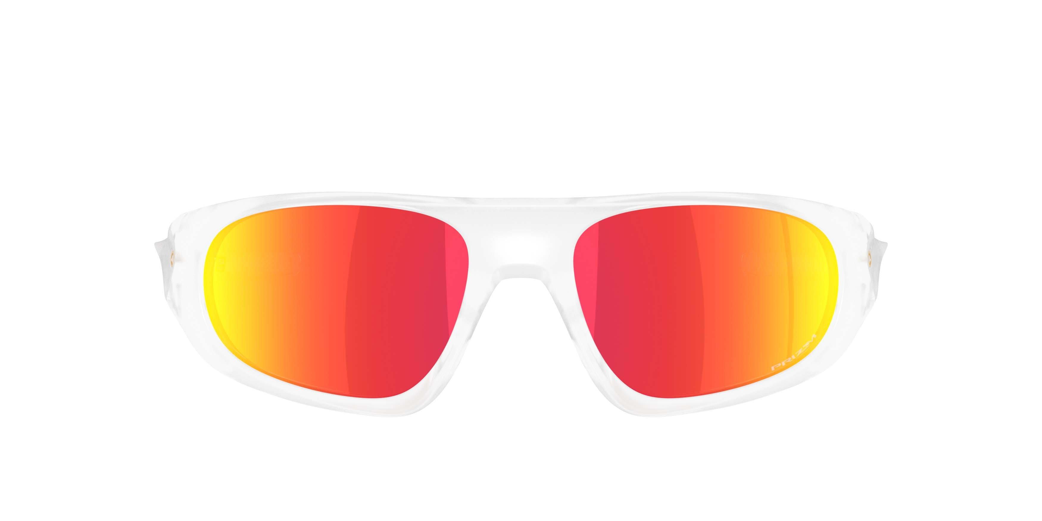 Oakley Neoforma Prizm Ruby Sunglasses &ndash; Matte Clear - CLEAR/RED Thumbnail View 2