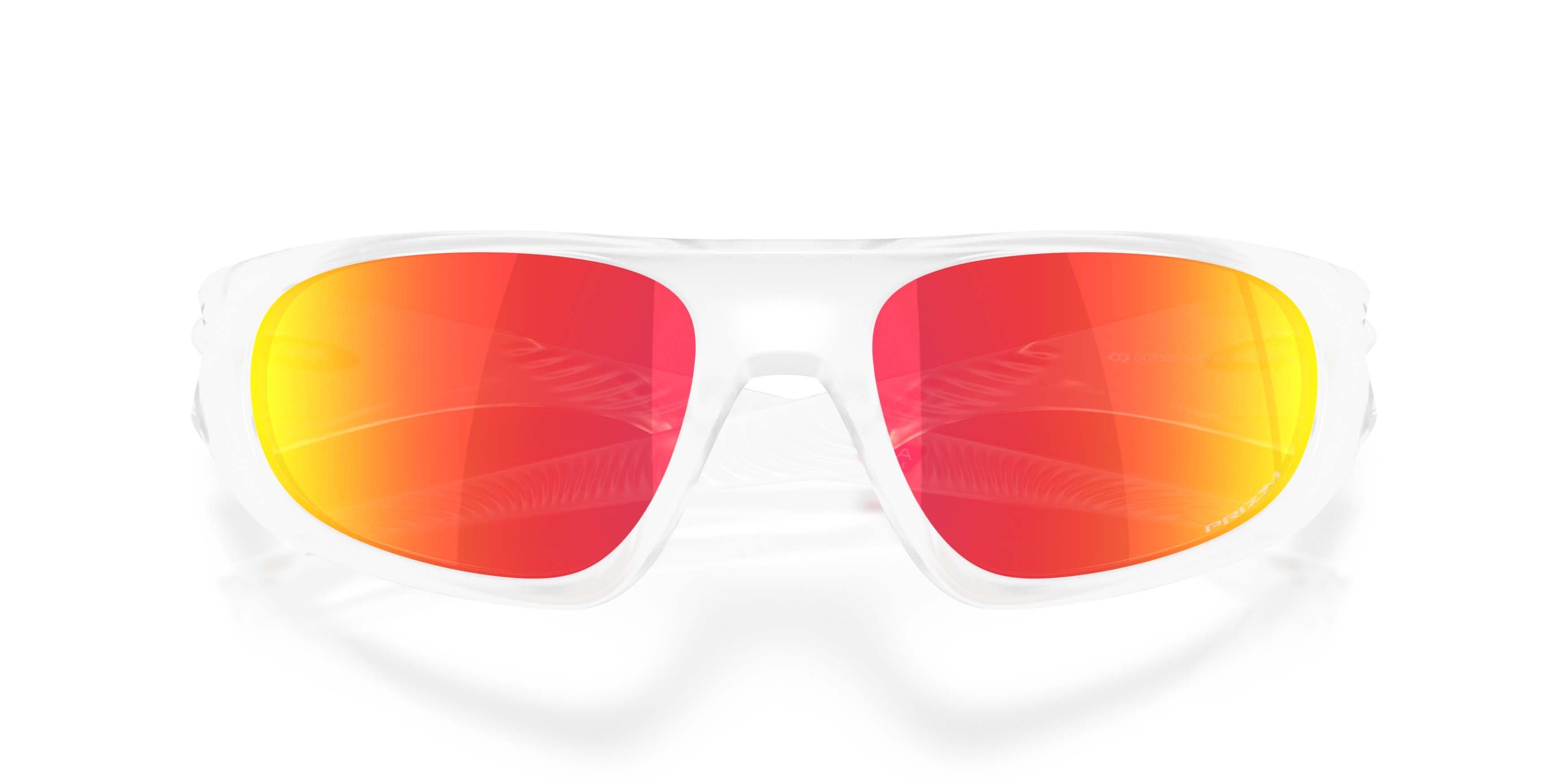 Oakley Neoforma Prizm Ruby Sunglasses &ndash; Matte Clear - CLEAR/RED Thumbnail View 7