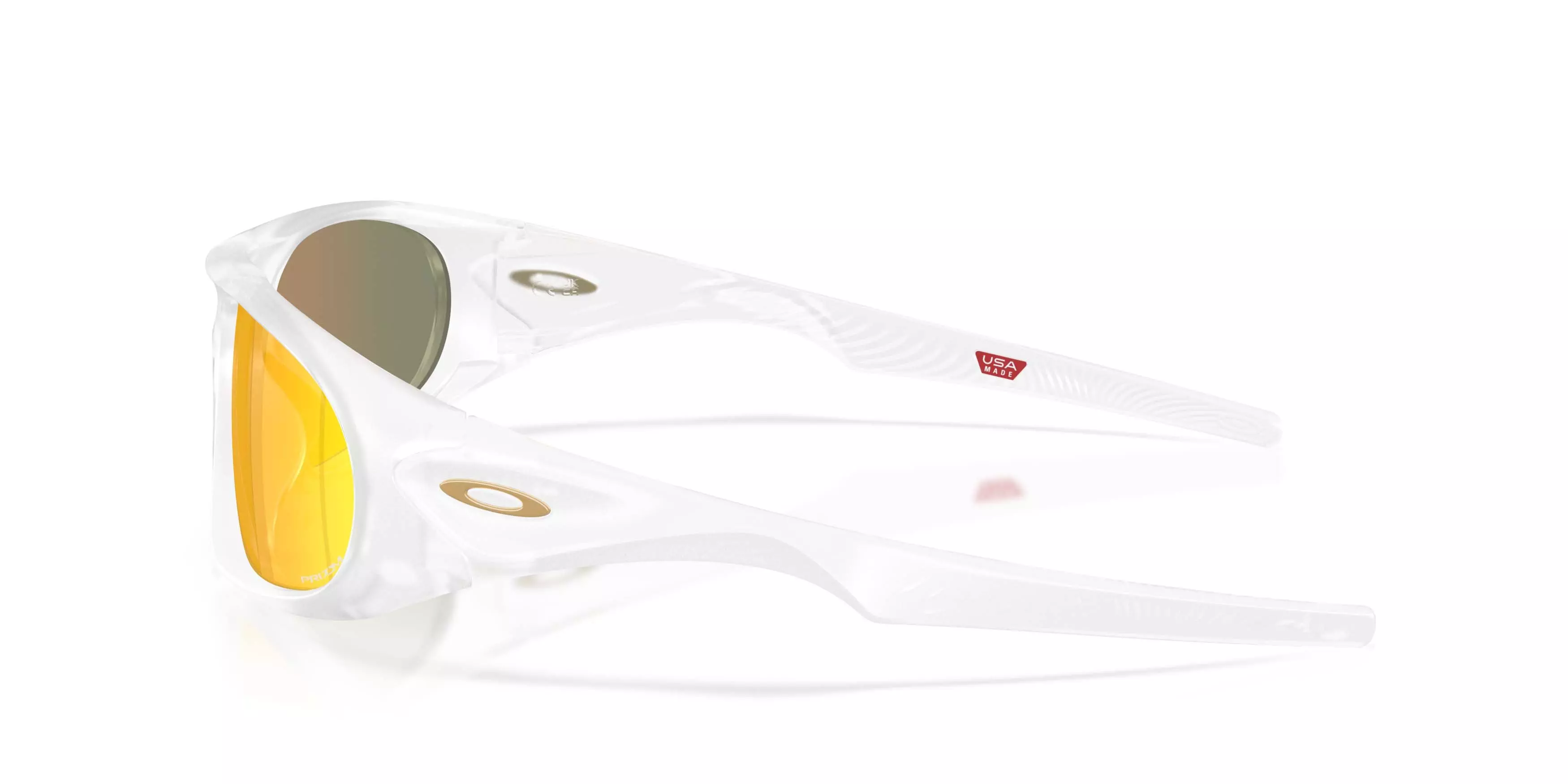 Oakley Neoforma Prizm Ruby Sunglasses &ndash; Matte Clear - CLEAR/RED