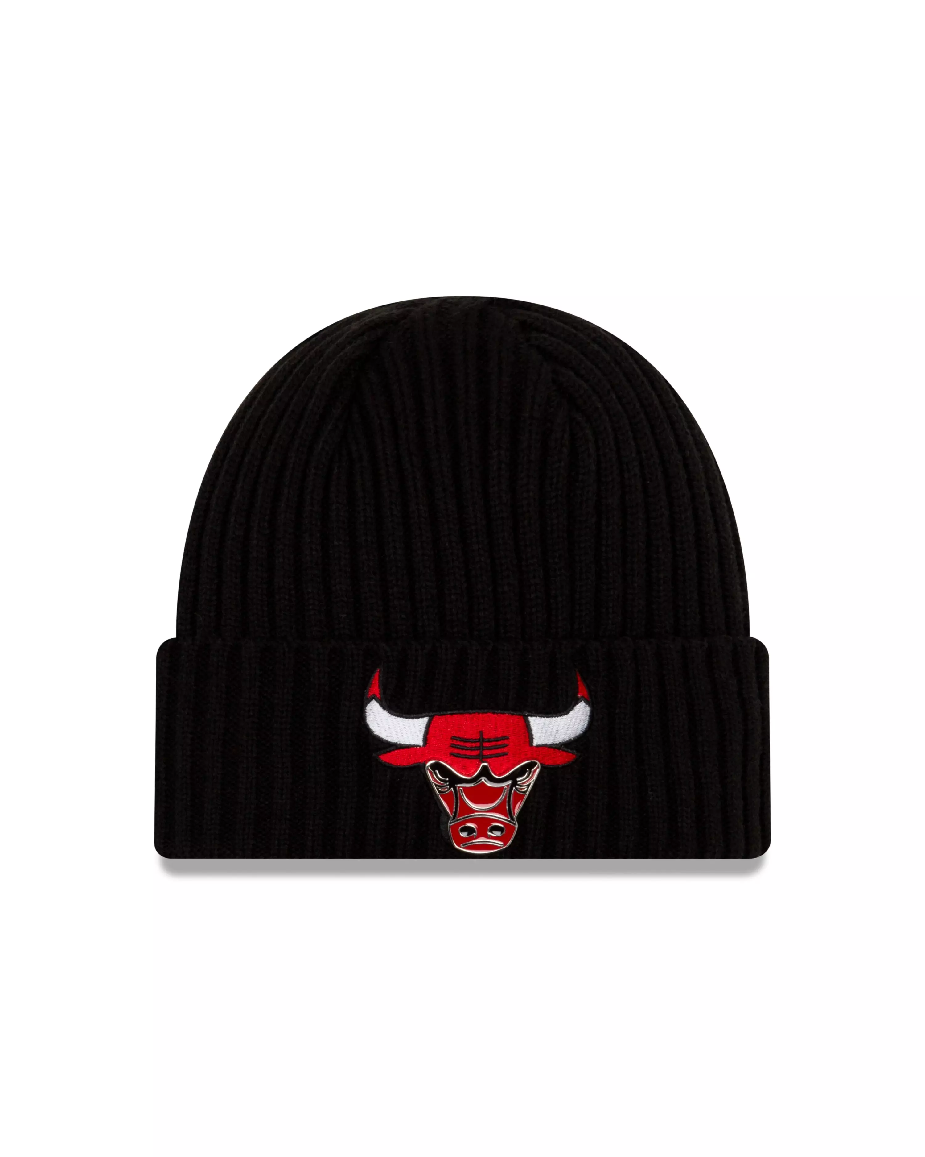New Era Chicago Bulls Mint A4 Knit Beanie - BLACK