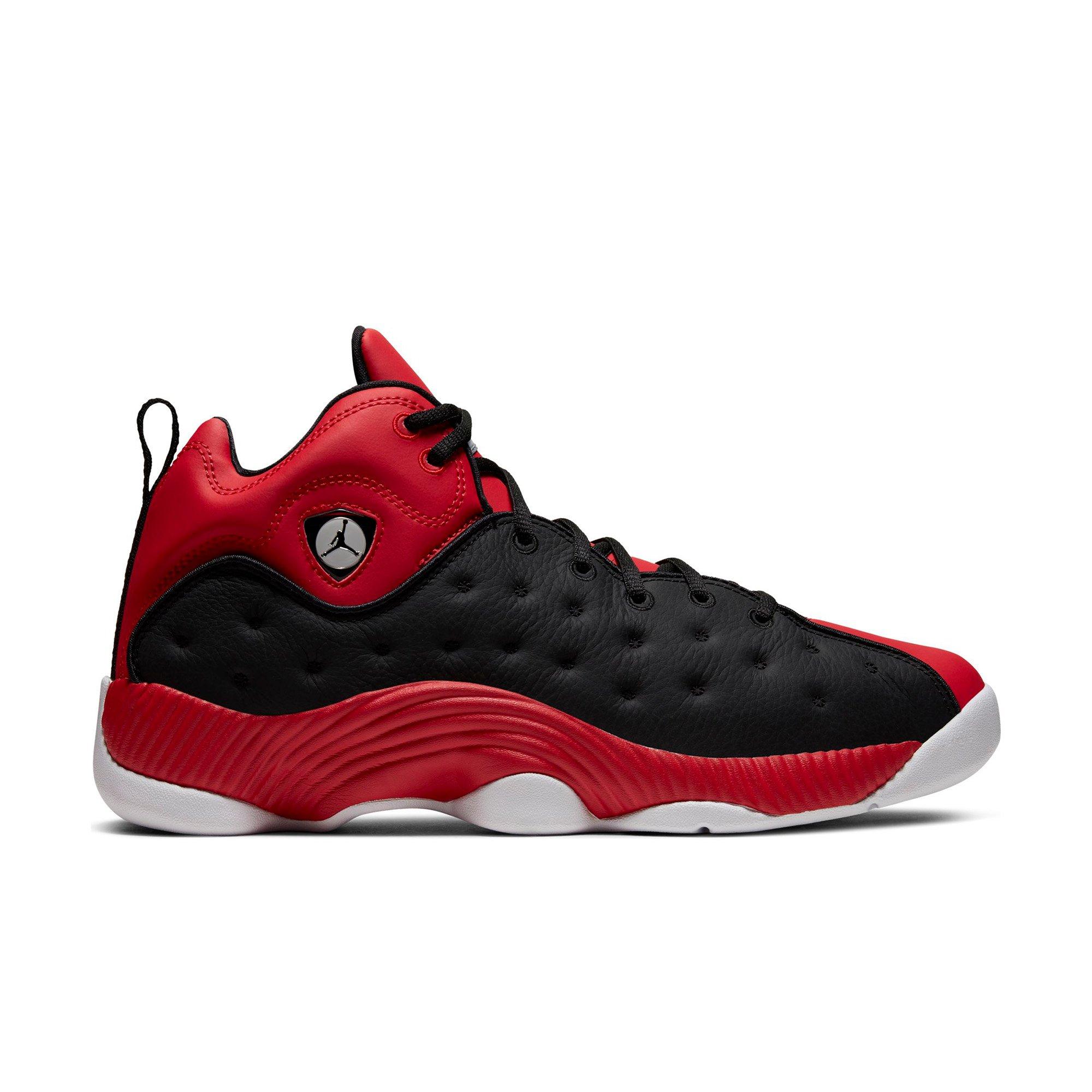 jumpman black and red