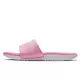 Nike Kawa "Psychic Pink/White" Grade School Girls' Slide - PINK Thumbnail View 3