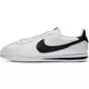 Nike Cortez Basic Leather Men's Shoe - WHITE Thumbnail View 4