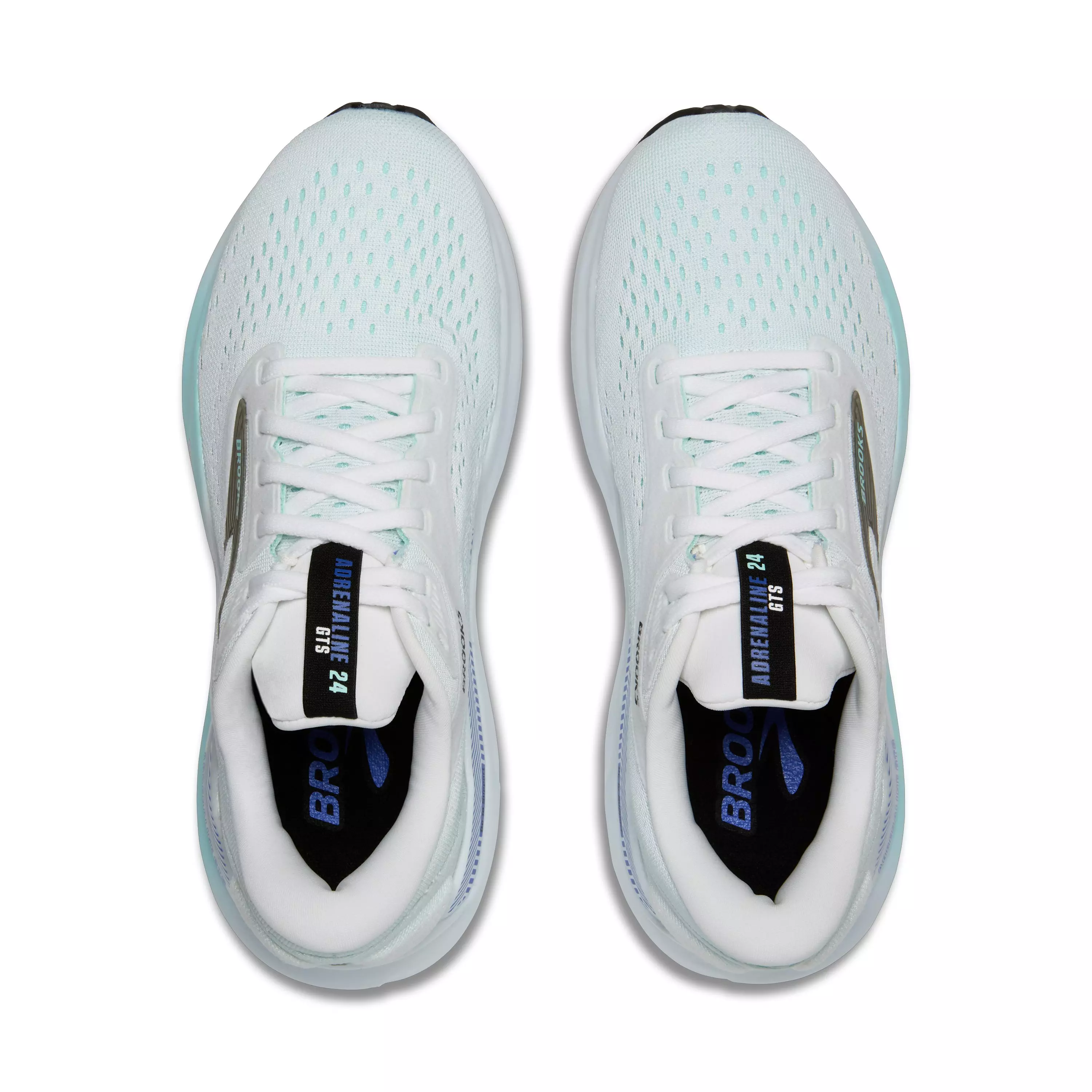 Brooks Adrenaline GTS 24 "White/Limpet Shell/Amparo" Women's Running Shoe - WHITE/LIMPET SHELL/AMPARO