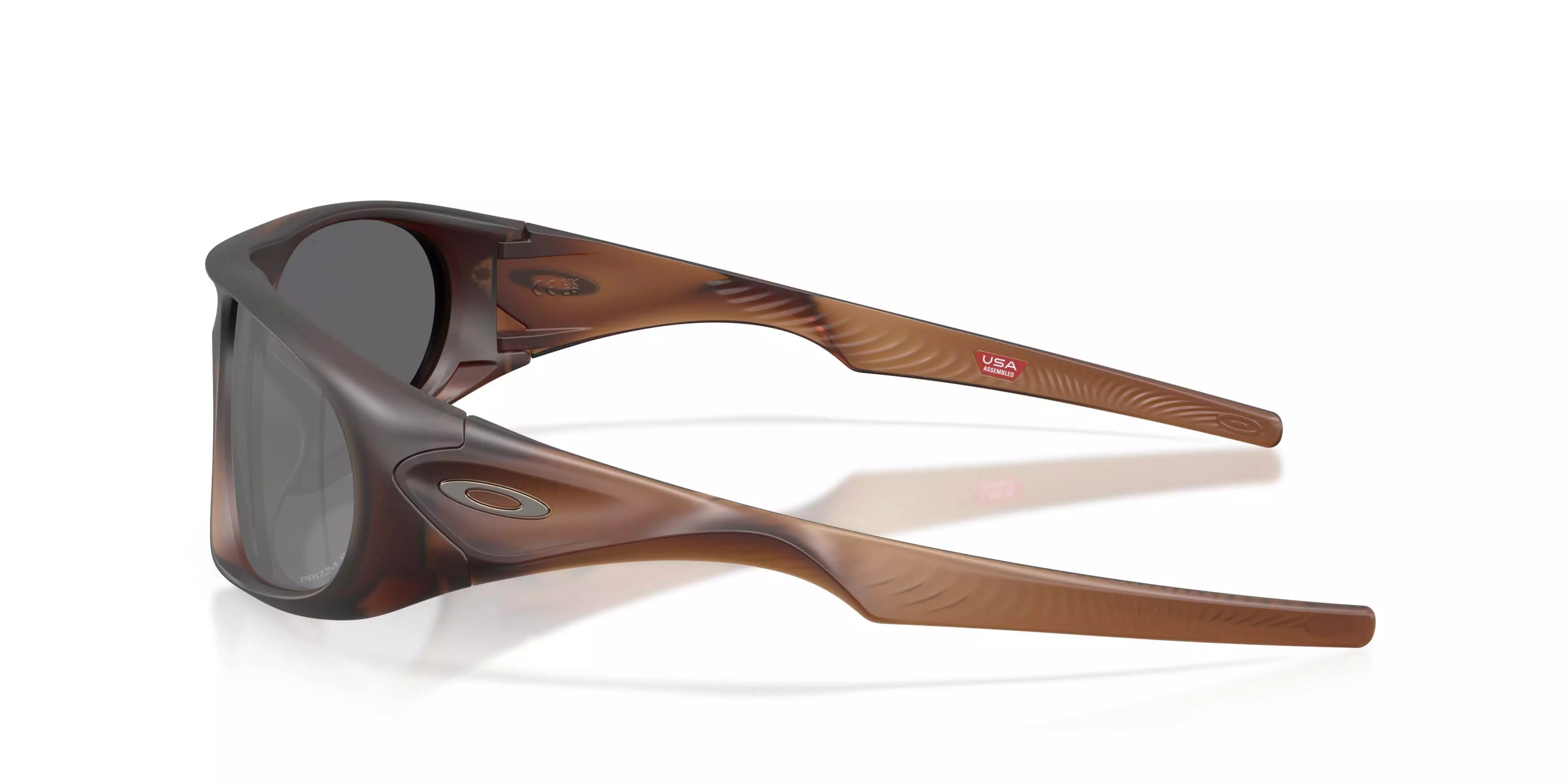 Oakley Neoforma Prizm Black Polarized Sunglasses &ndash; Matte Rootbeer - BROWN/GREY