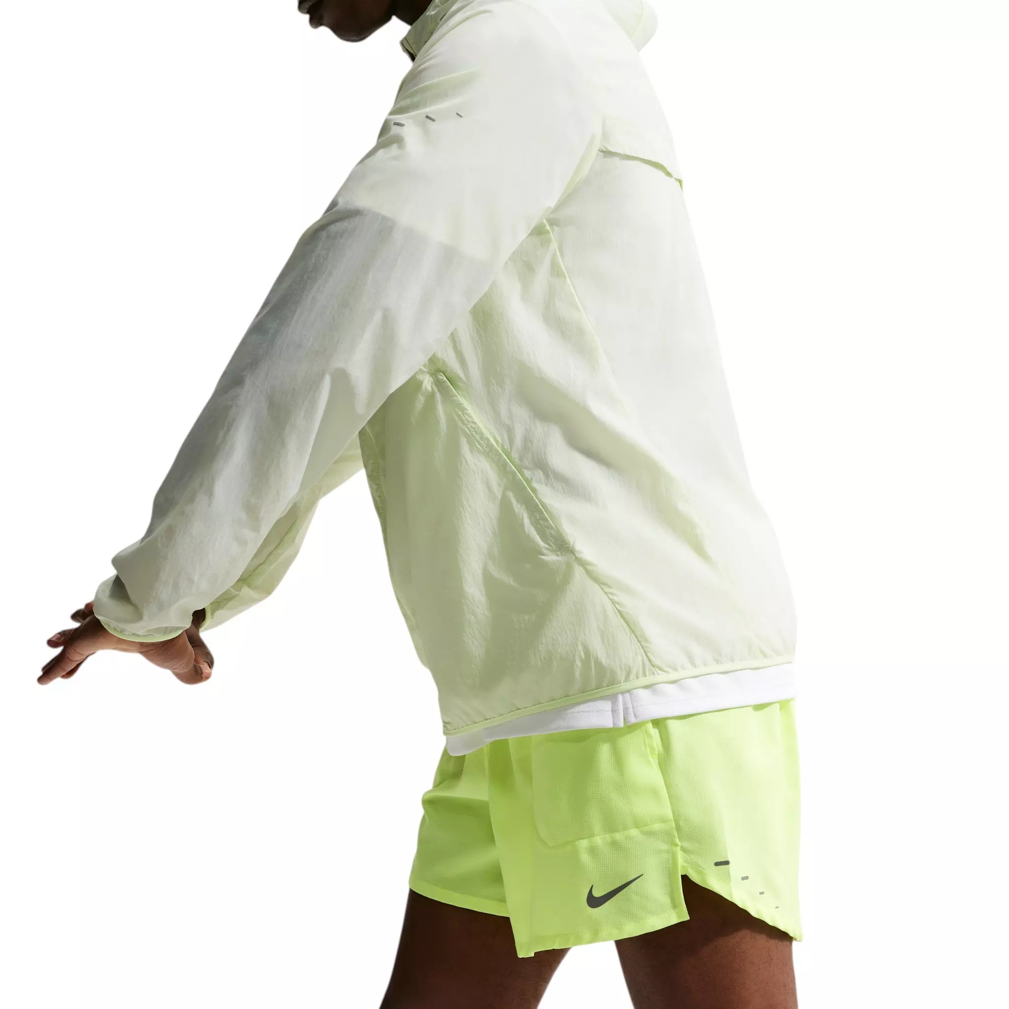 Nike Men's Stride Dri-FIT 5" Brief-Lined Running Shorts - Yellow - YELLOW