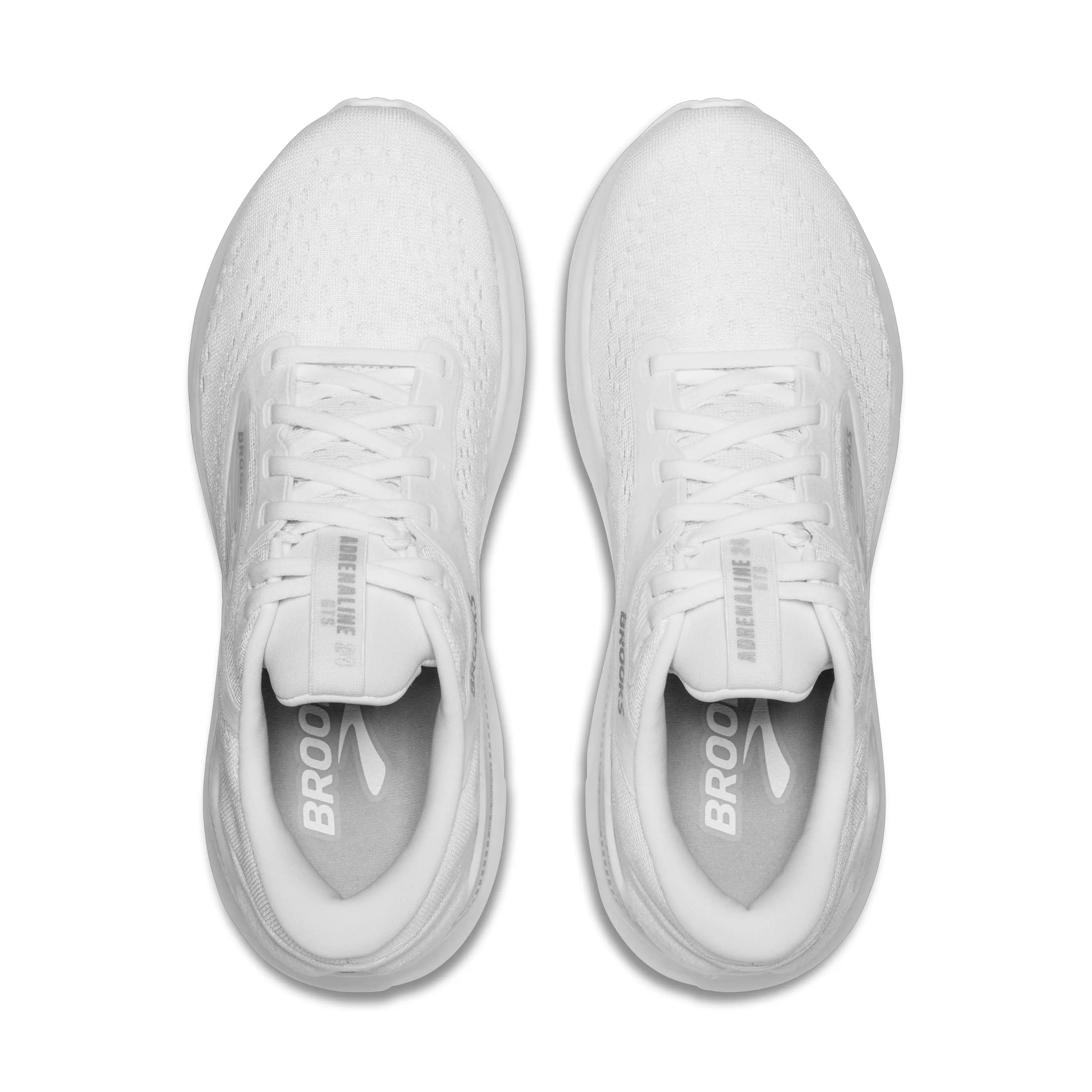 Brooks Adrenaline GTS 24 "White/Oyster/Alloy" Women's Running Shoe - WHITE/OYSTER/ALLOY
