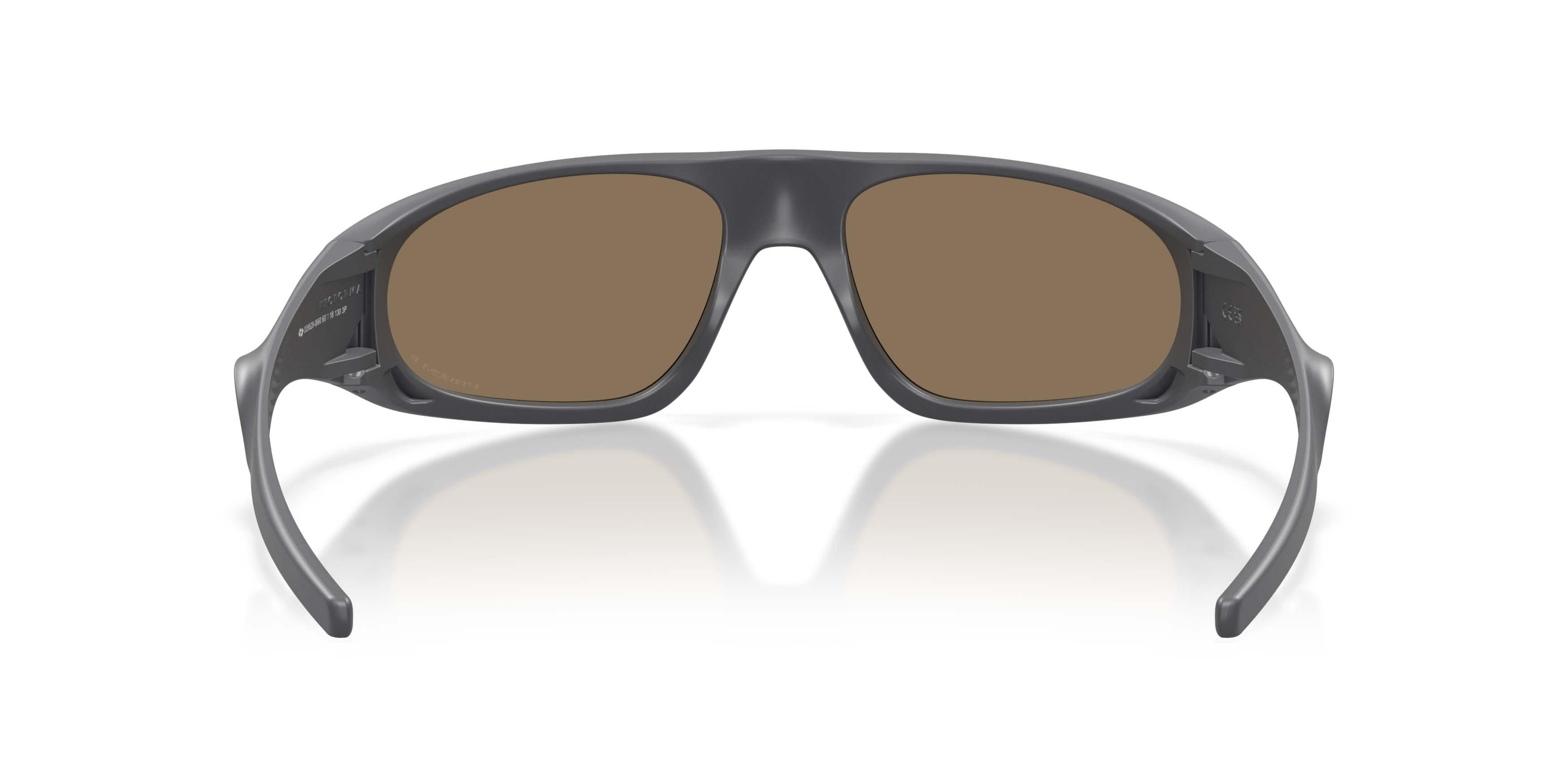 Oakley Neoforma Prizm 24K Polarized Sunglasses &ndash; Matte Carbon - GREY/GOLD Thumbnail View 6