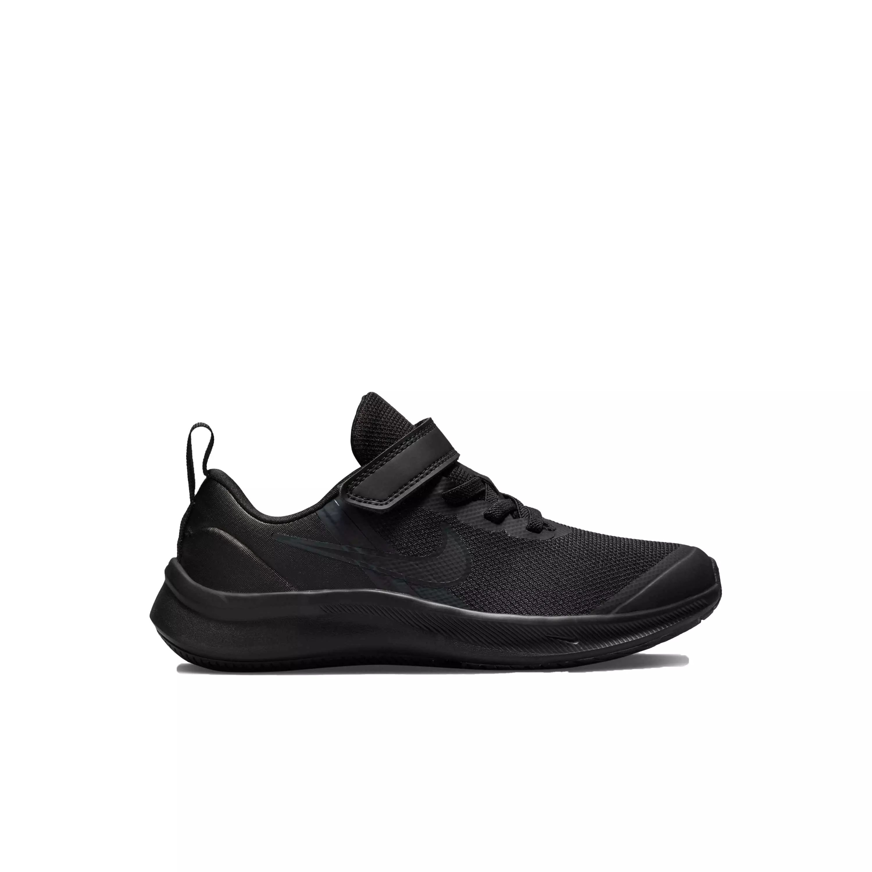Nike Star Runner 3 "Black/Black/Dark Smoke Grey" Preschool Boys' Running Shoe - BLACK