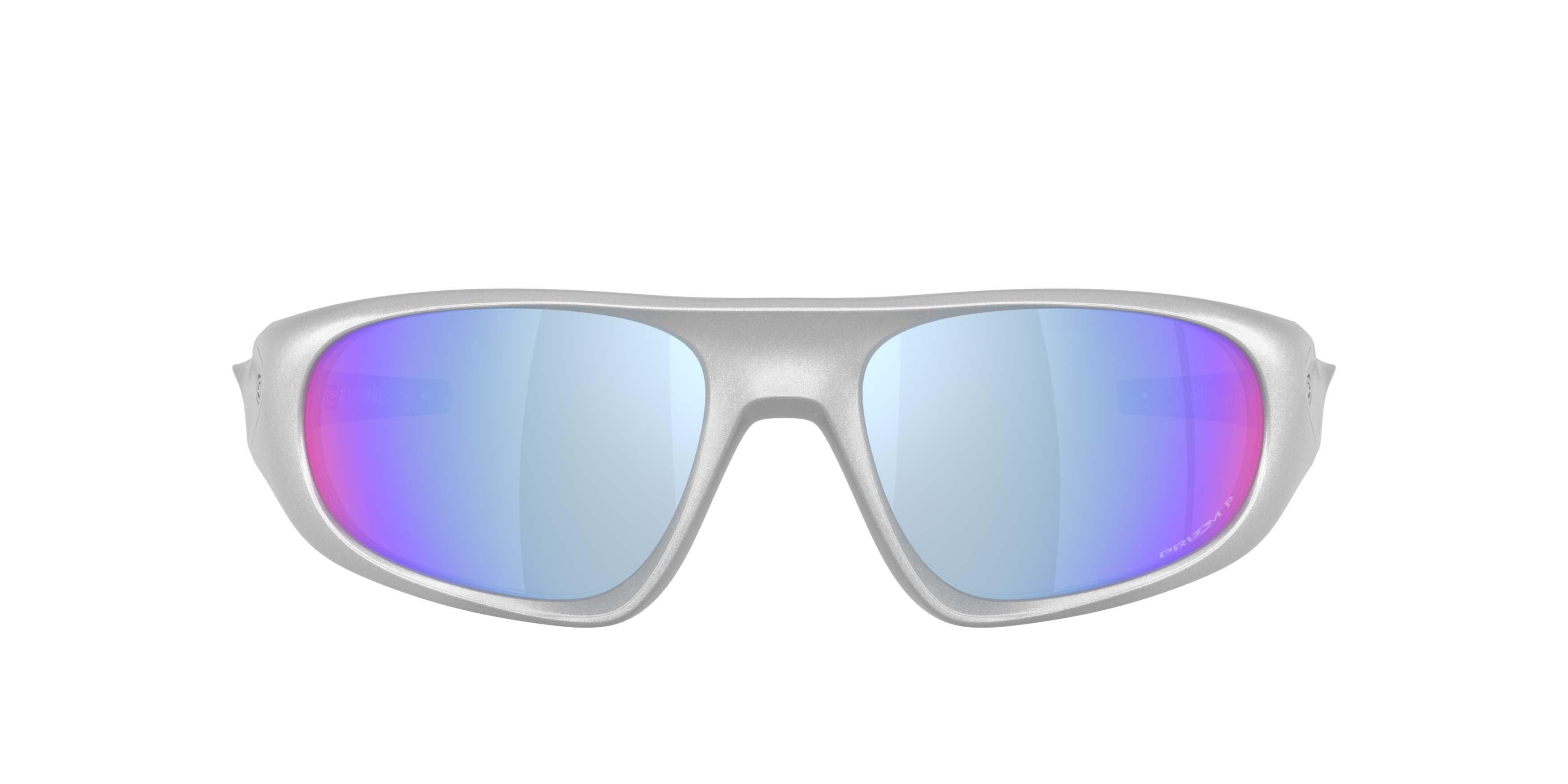 Oakley Neoforma Prizm Deep Water Polarized Sunglasses &ndash; X-Silver - SILVER/BLUE Thumbnail View 2