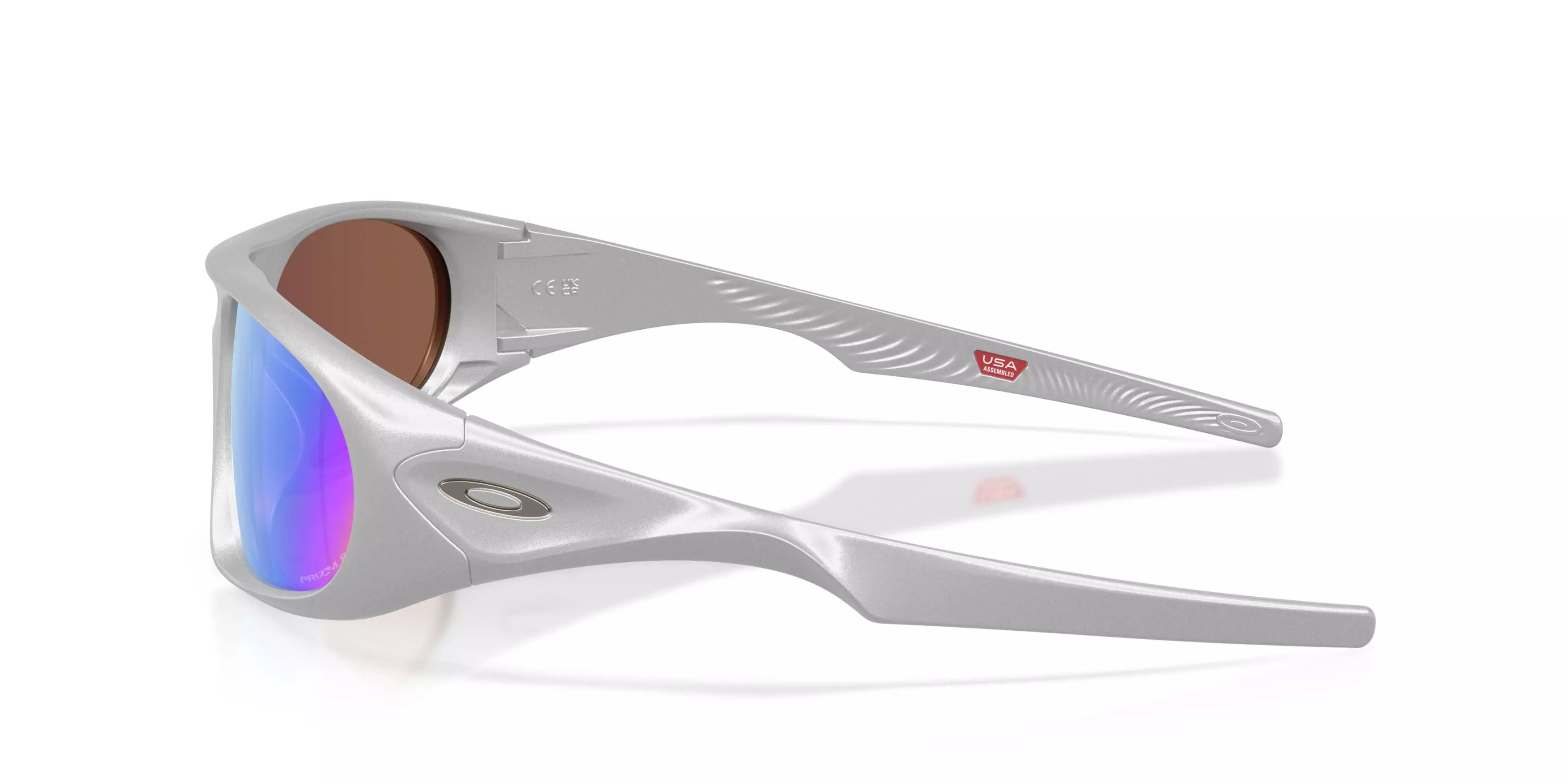 Oakley Neoforma Prizm Deep Water Polarized Sunglasses &ndash; X-Silver - SILVER/BLUE