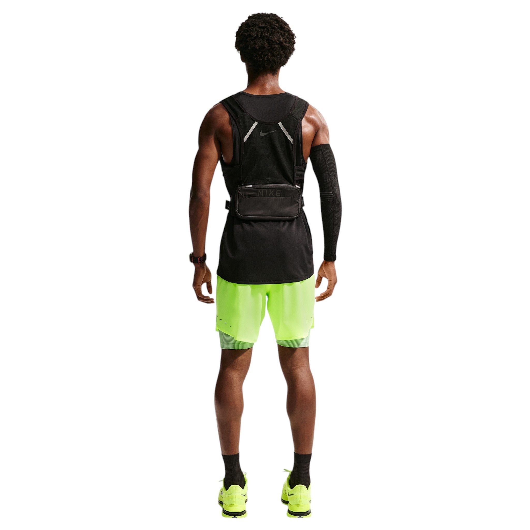 Nike Men's Stride Dri-FIT 7" Brief-Lined Running Shorts - Yellow - YELLOW