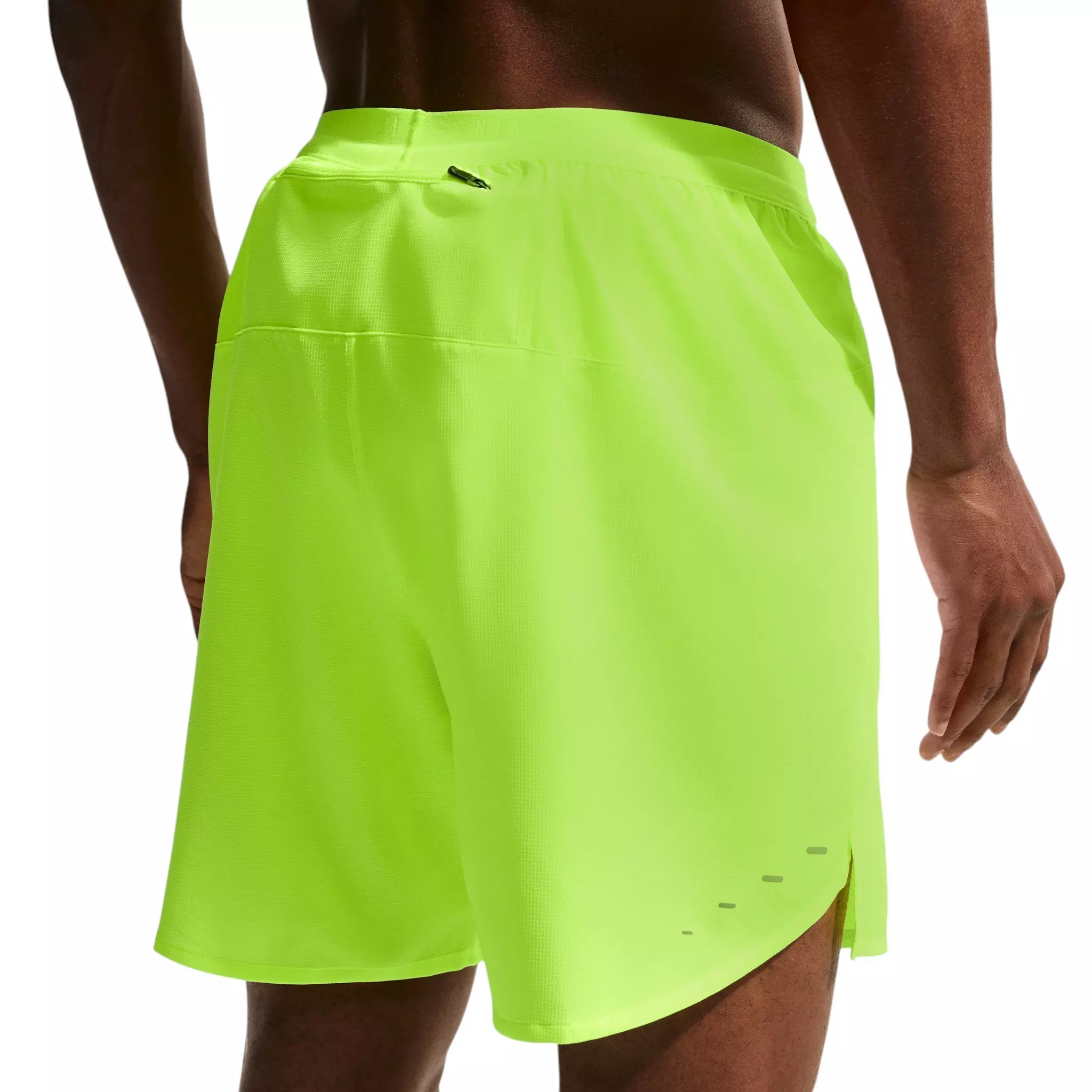Nike Men's Stride Dri-FIT 7" Brief-Lined Running Shorts - Yellow - YELLOW