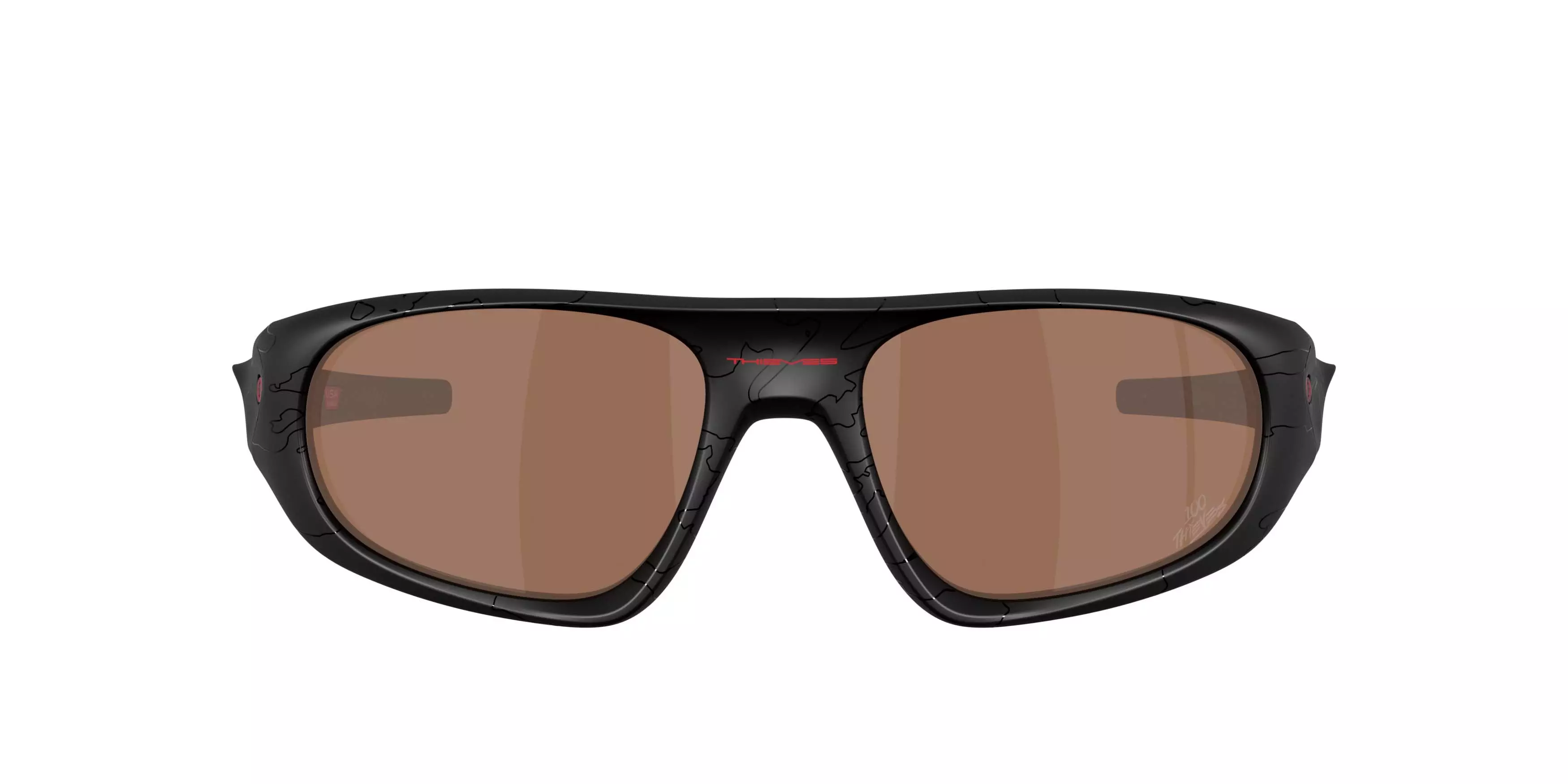 Oakley Neoforma Prizm Tungsten Sunglasses &ndash; Matte Black - BLACK/BROWN