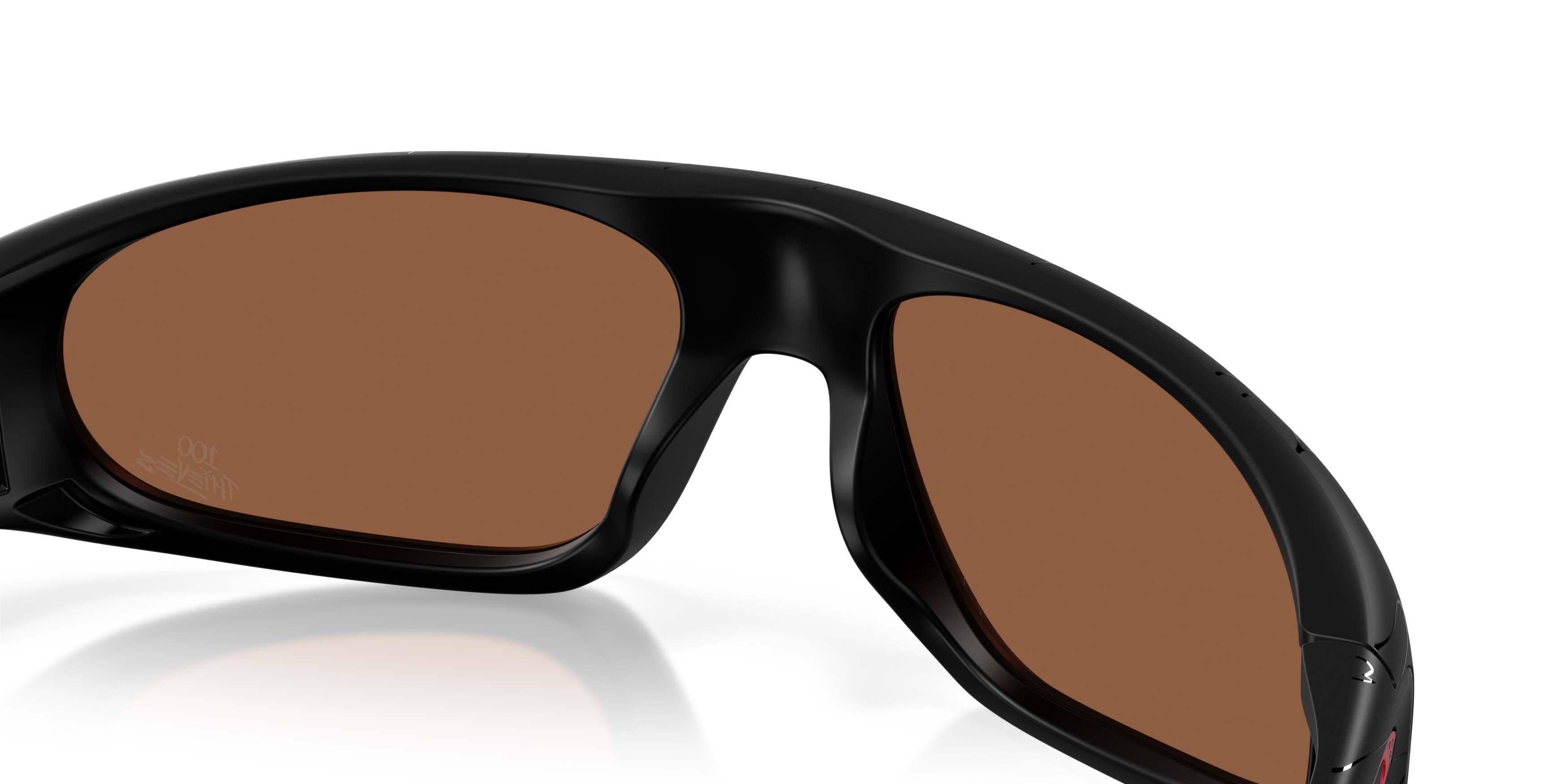 Oakley Neoforma Prizm Tungsten Sunglasses &ndash; Matte Black - BLACK/BROWN Thumbnail View 5