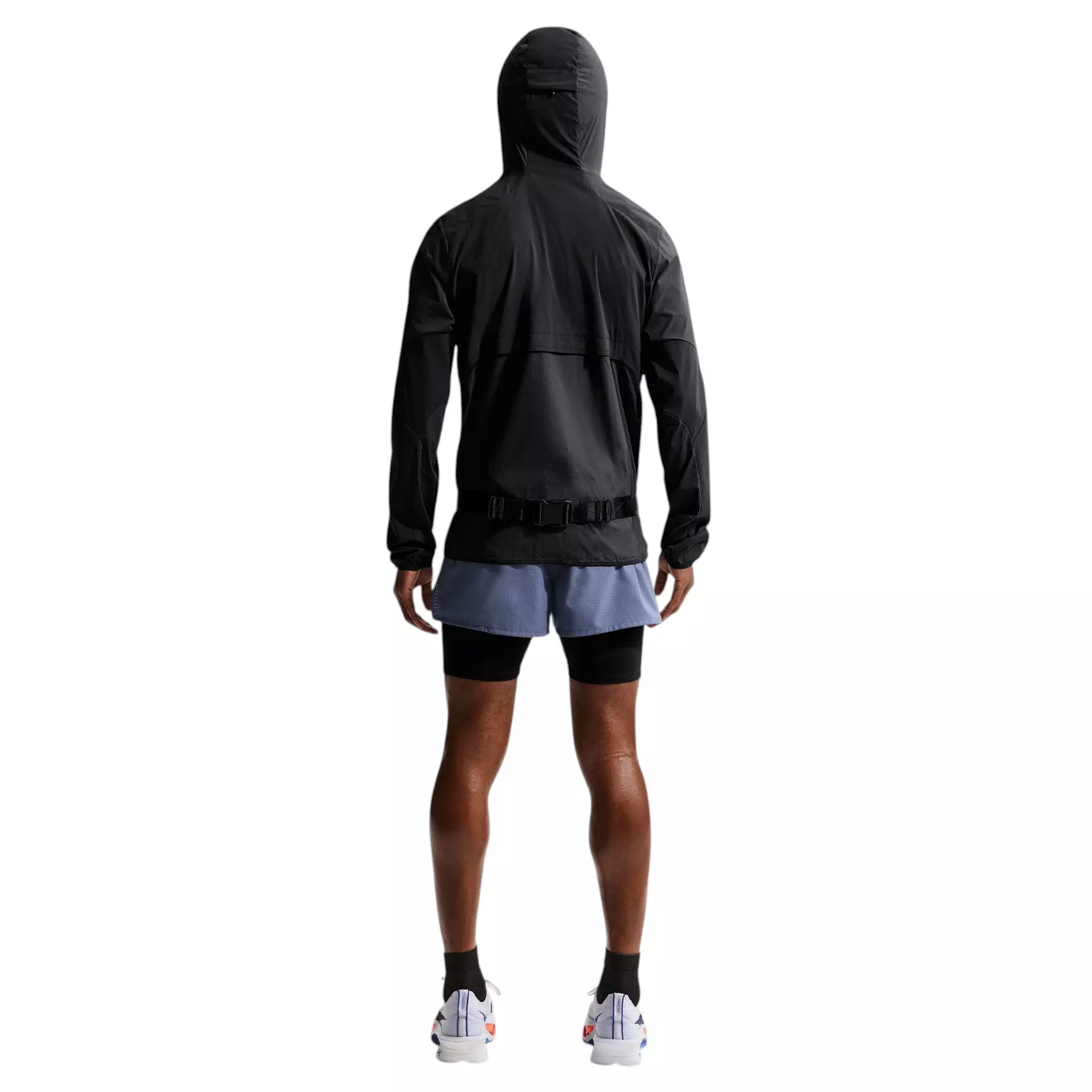 Nike Men's Stride Plus Repel Running Jacket - Black - BLACK