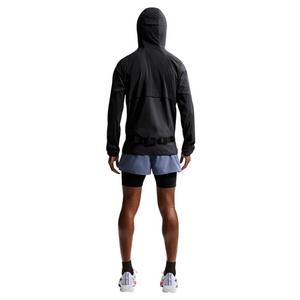 Nike Men's Stride Plus Repel Running Jacket - Black - BLACK