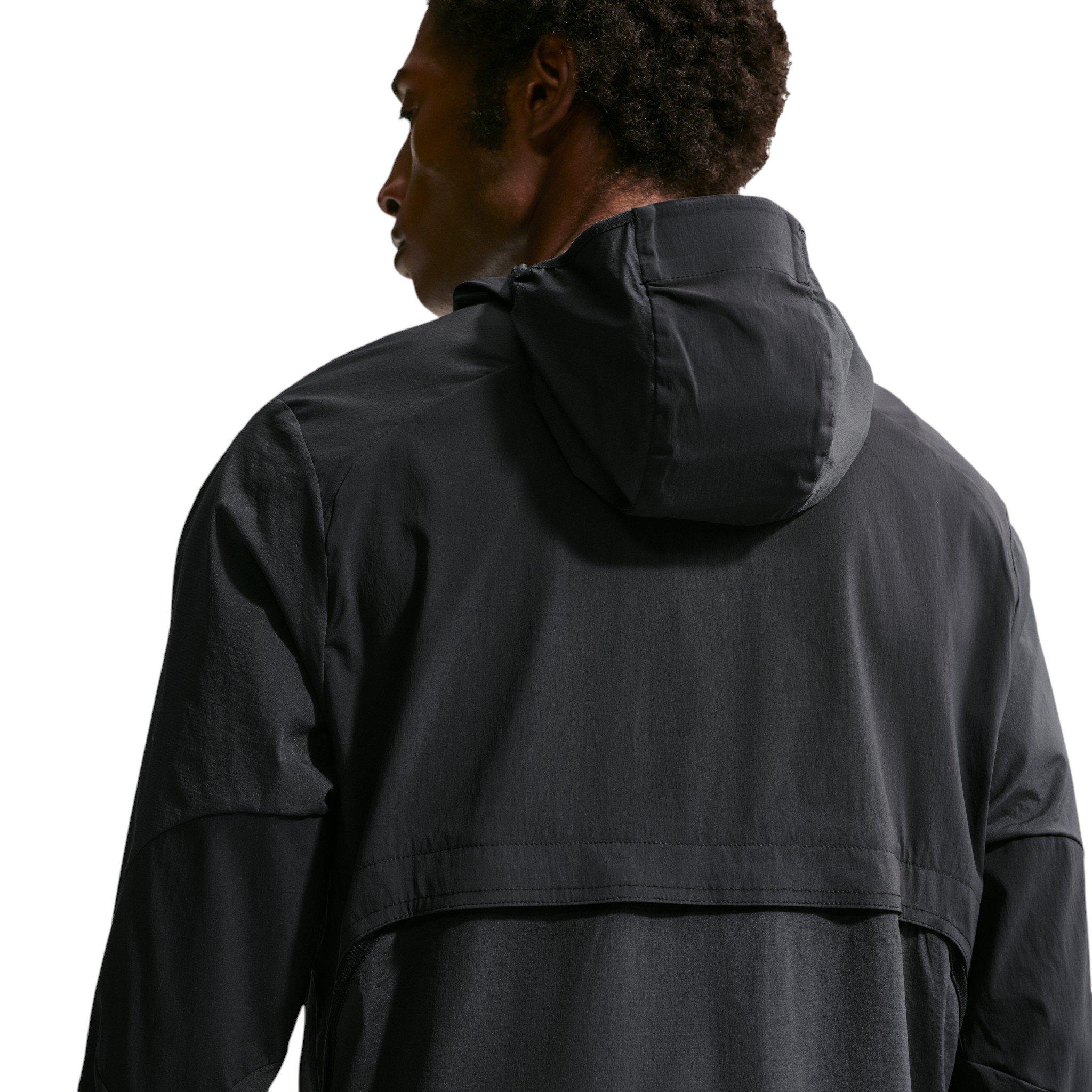 Nike Men's Stride Plus Repel Running Jacket - Black - BLACK