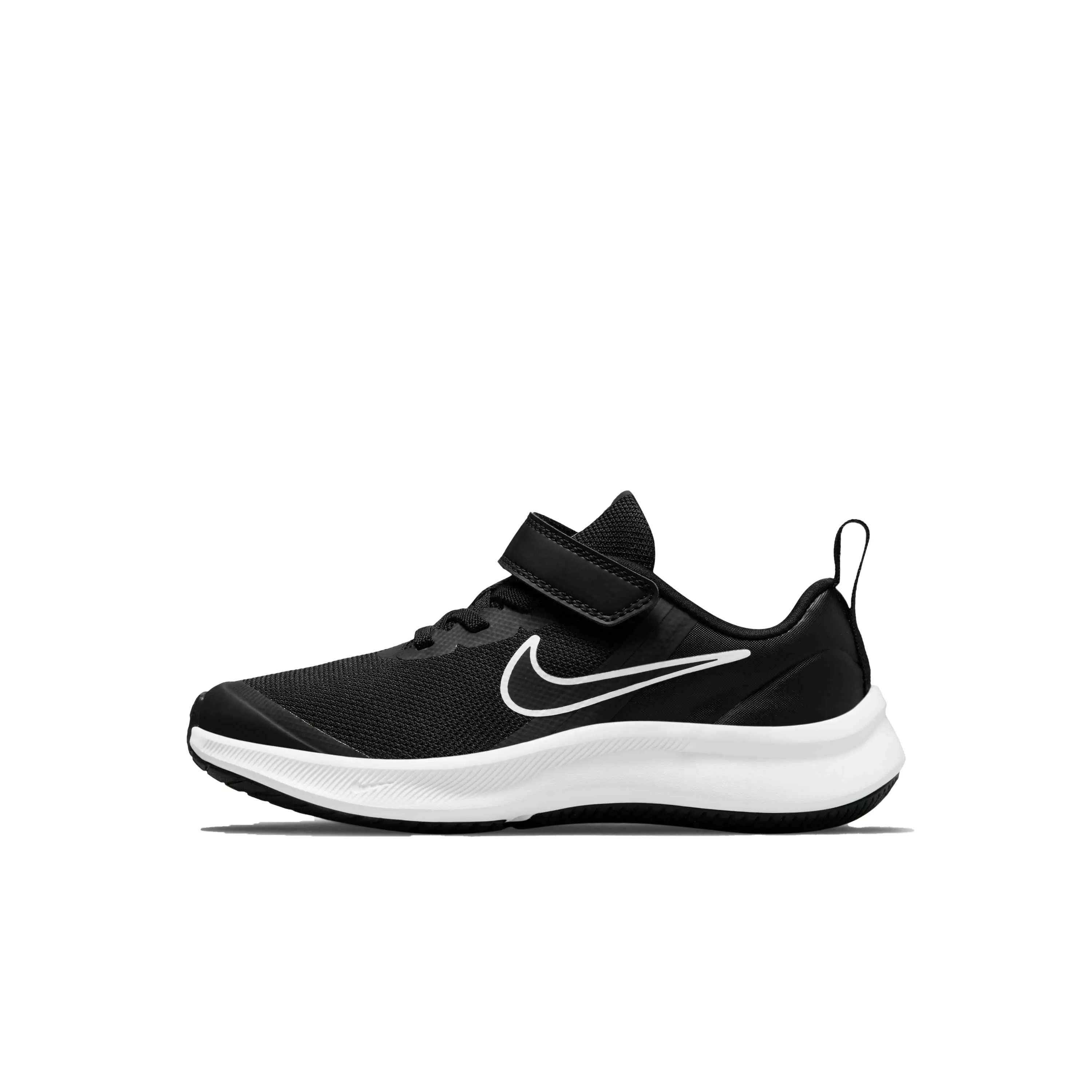 Nike Star Runner 3 "Black/Dark Smoke Grey" Preschool Boys' Running Shoe - BLACK