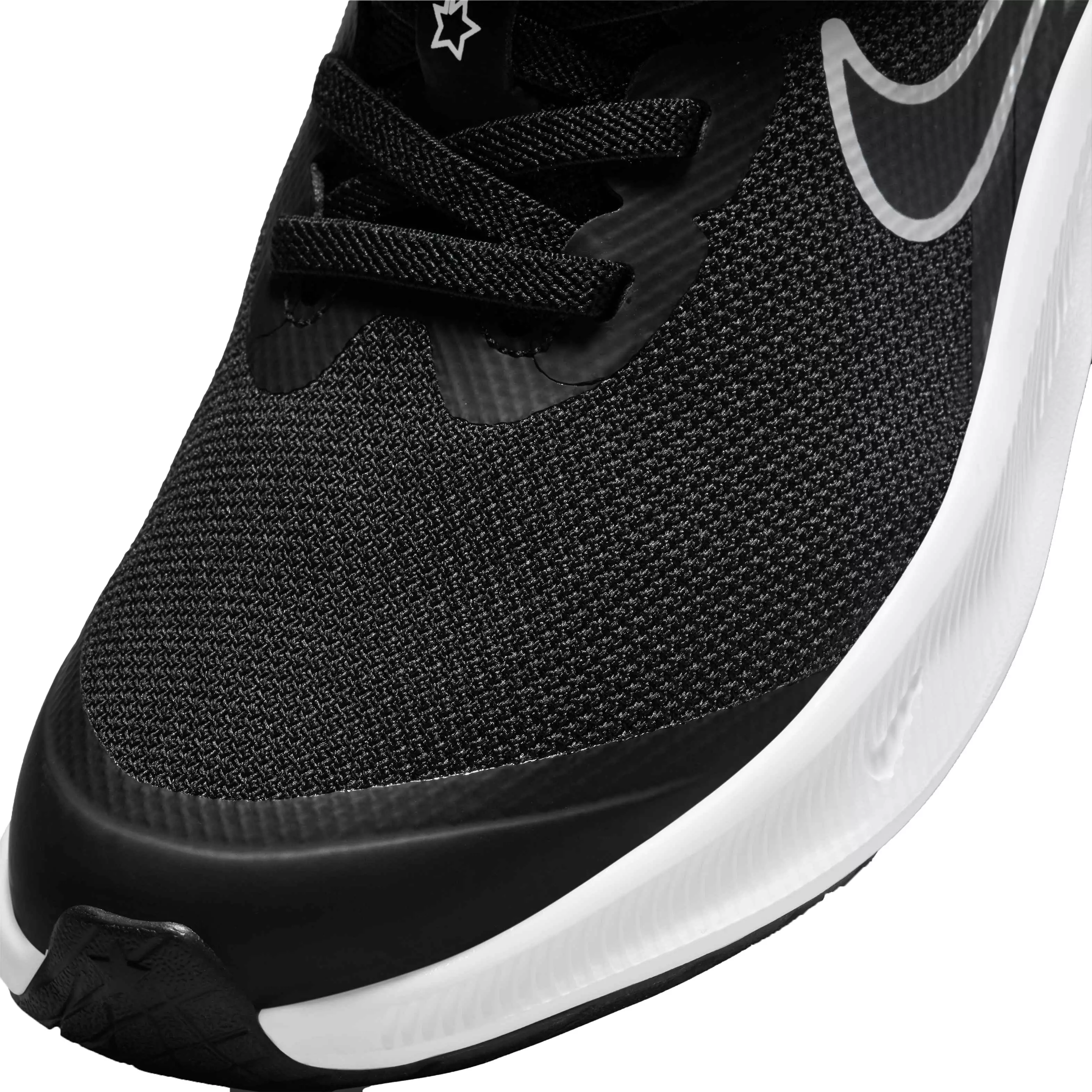 Nike Star Runner 3 "Black/Dark Smoke Grey" Preschool Boys' Running Shoe - BLACK