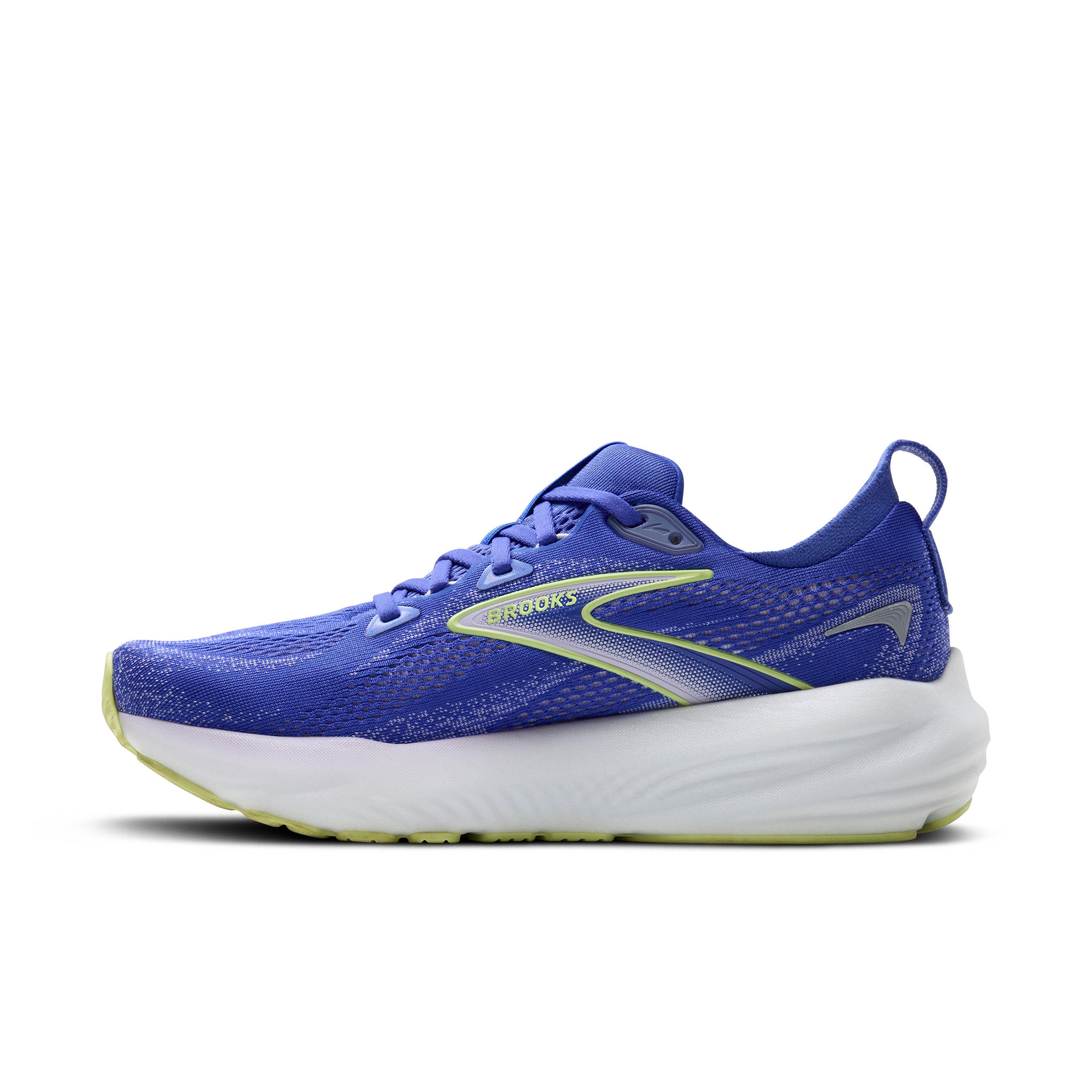 Brooks Glycerin 22 "Amparo Blue/Hyper Iris/Yellow" Women's Running Shoe - BLUE/IRIS/YELLOW Thumbnail View 2