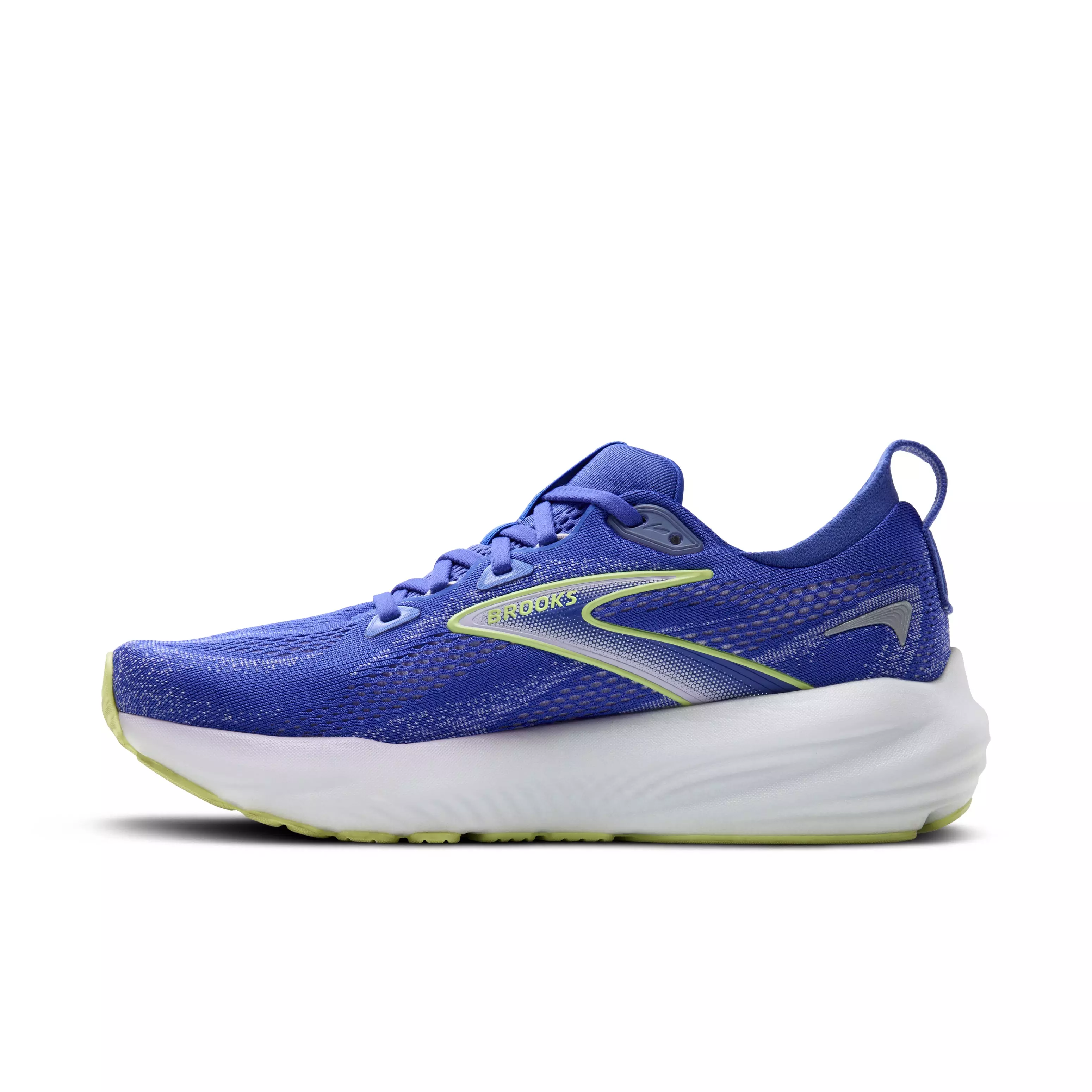 Brooks Glycerin 22 "Amparo Blue/Hyper Iris/Yellow" Women's Running Shoe - BLUE/IRIS/YELLOW