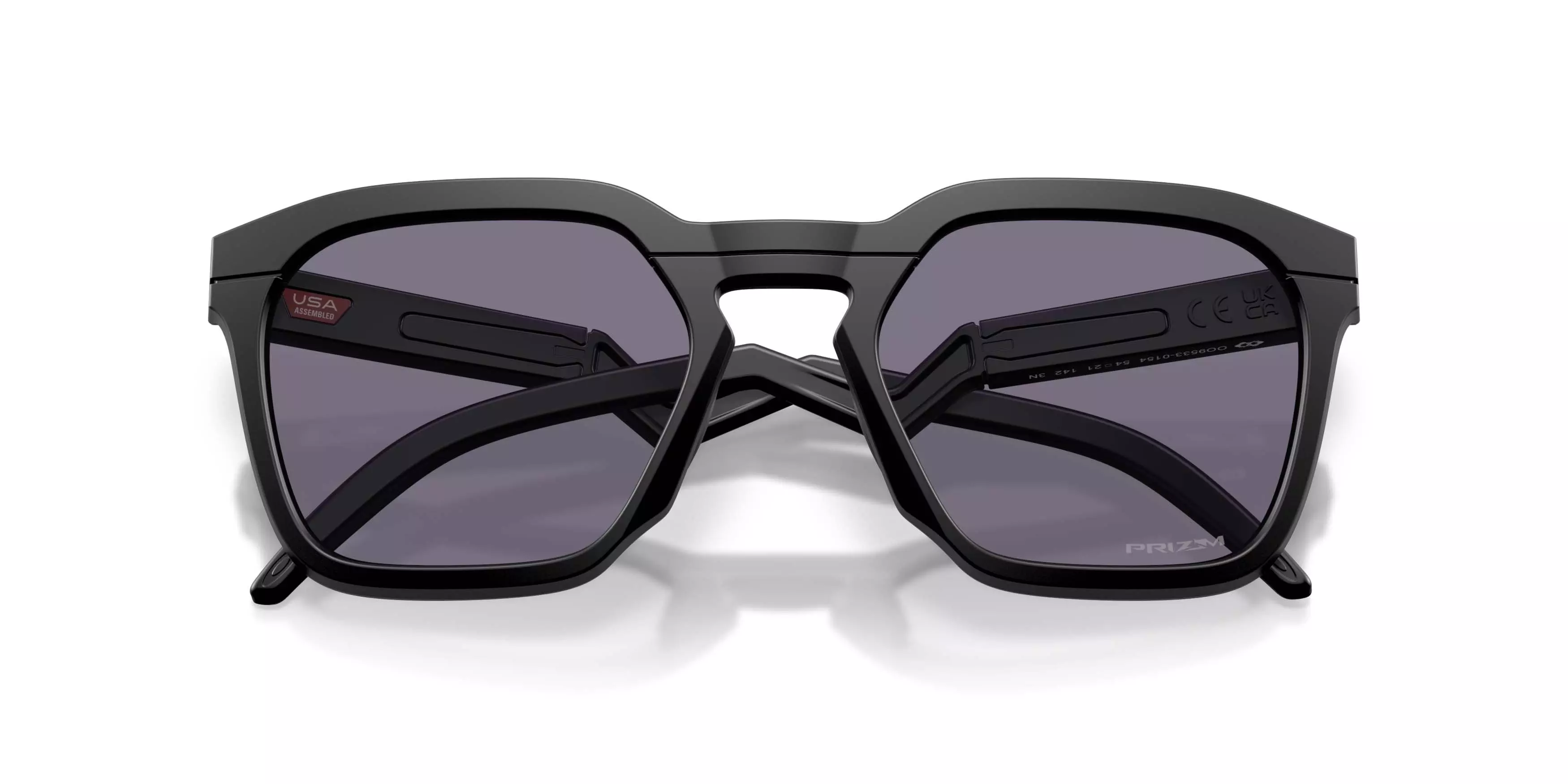 Oakley HSTN SQ Prizm Grey Sunglasses &ndash; Matte Black - BLACK/GREY