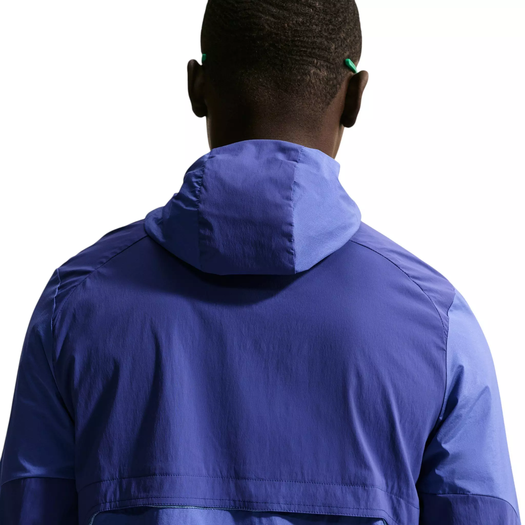 Nike Men's Stride Plus Repel Running Jacket - Blue - BLUE