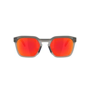 Oakley HSTN SQ Prizm Ruby Sunglasses &ndash; Matte Grey Smoke