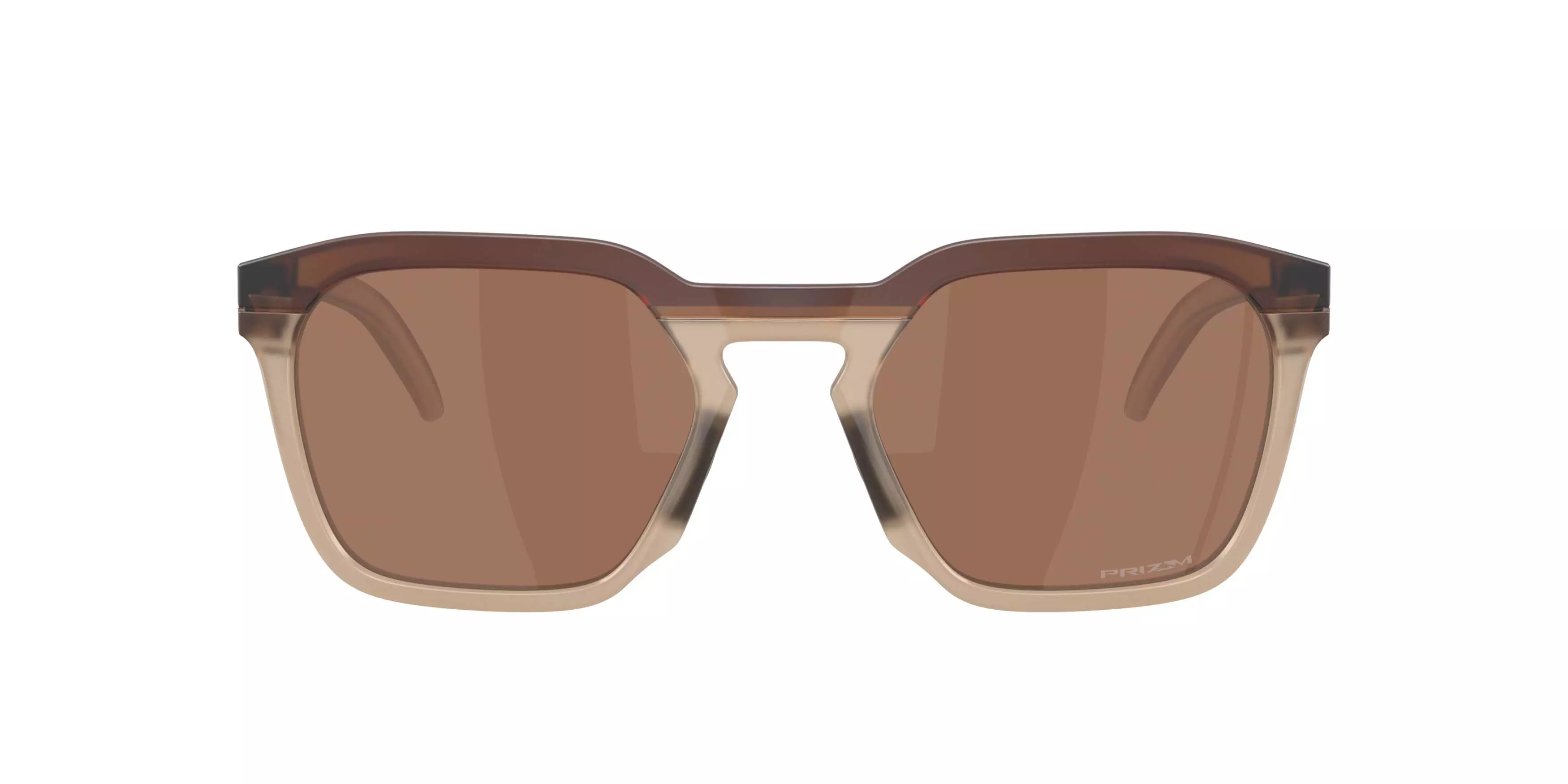 Oakley HSTN SQ Prizm Tungsten Sunglasses &ndash; Matte Rootbeer - BROWN