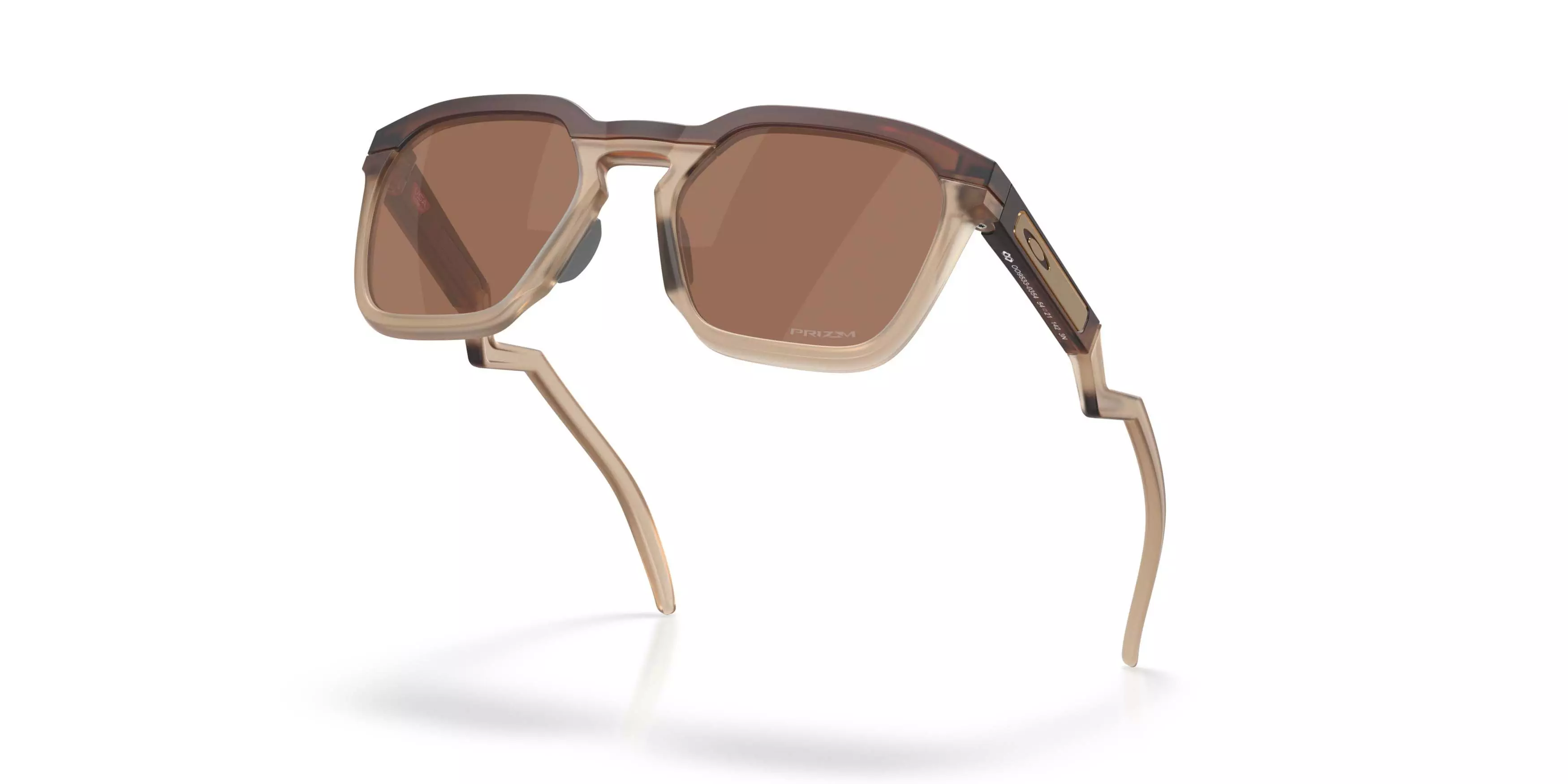 Oakley HSTN SQ Prizm Tungsten Sunglasses &ndash; Matte Rootbeer - BROWN