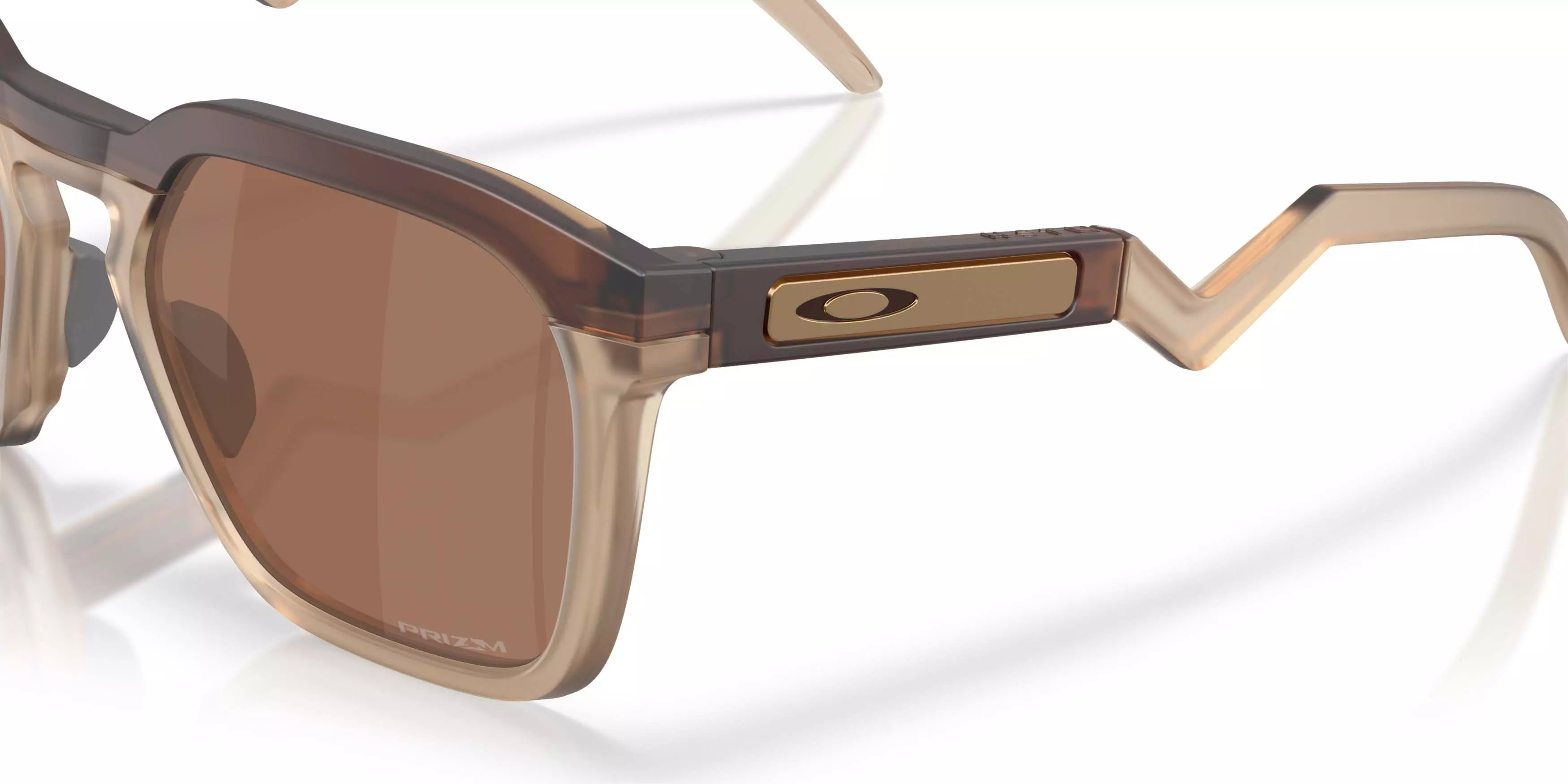 Oakley HSTN SQ Prizm Tungsten Sunglasses &ndash; Matte Rootbeer - BROWN