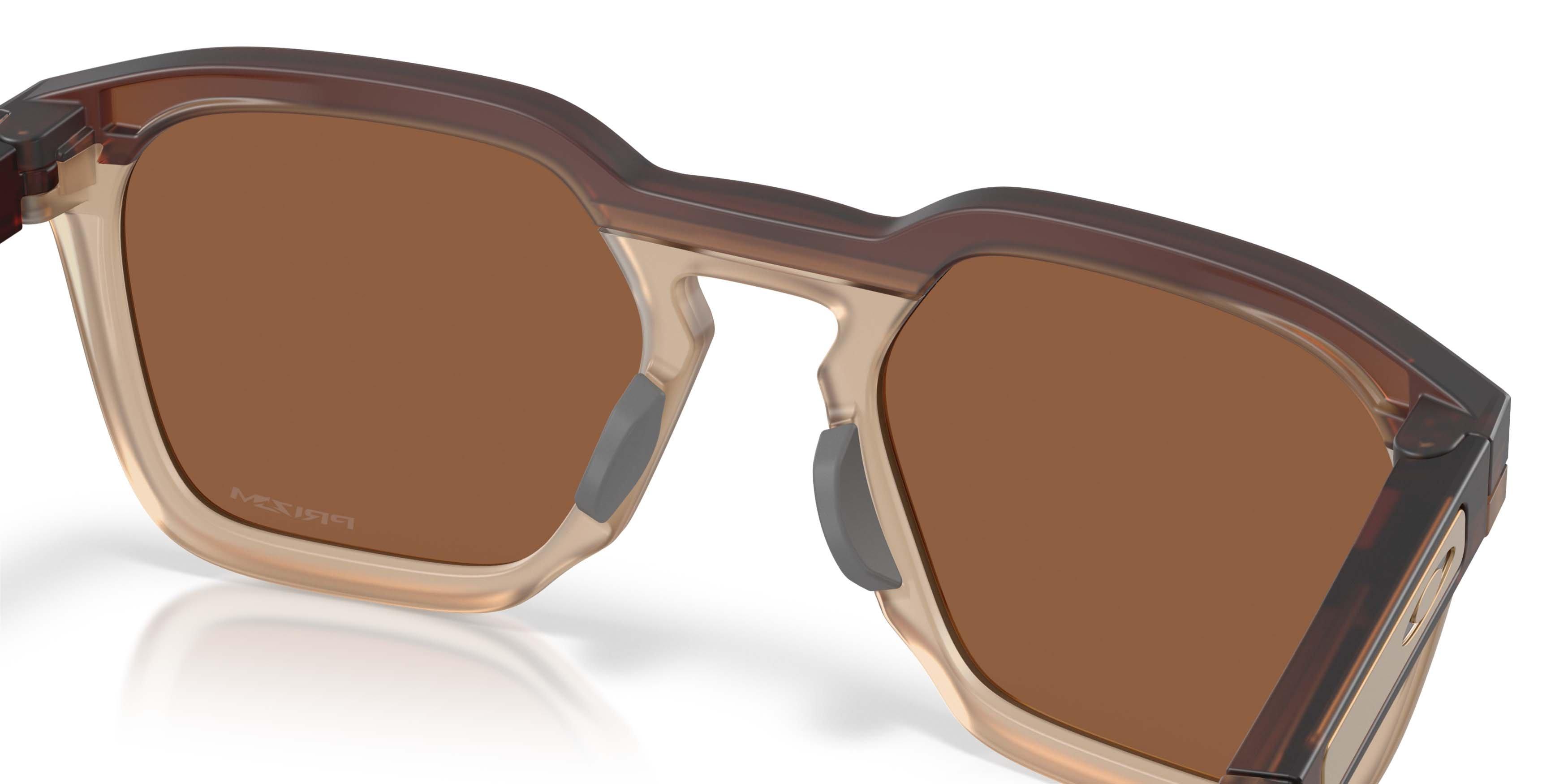 Oakley HSTN SQ Prizm Tungsten Sunglasses &ndash; Matte Rootbeer - BROWN Thumbnail View 5
