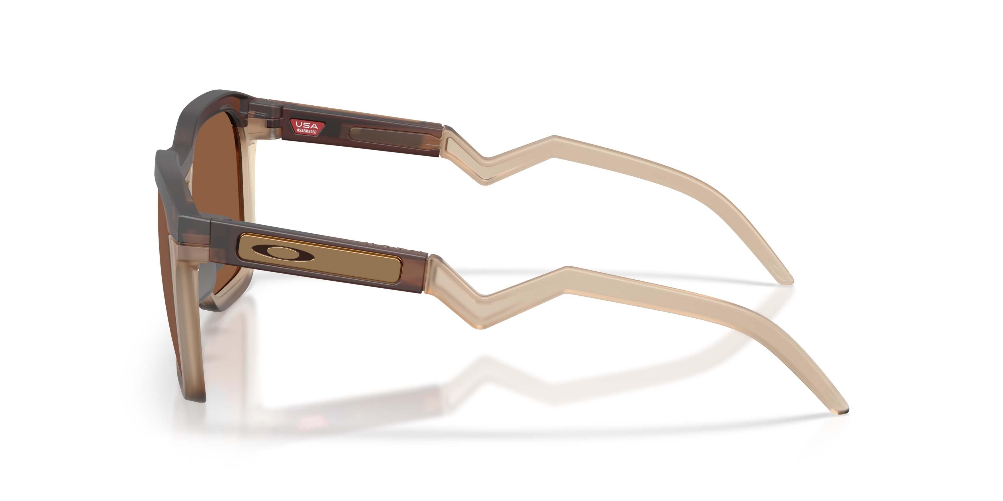 Oakley HSTN SQ Prizm Tungsten Sunglasses &ndash; Matte Rootbeer - BROWN Thumbnail View 8