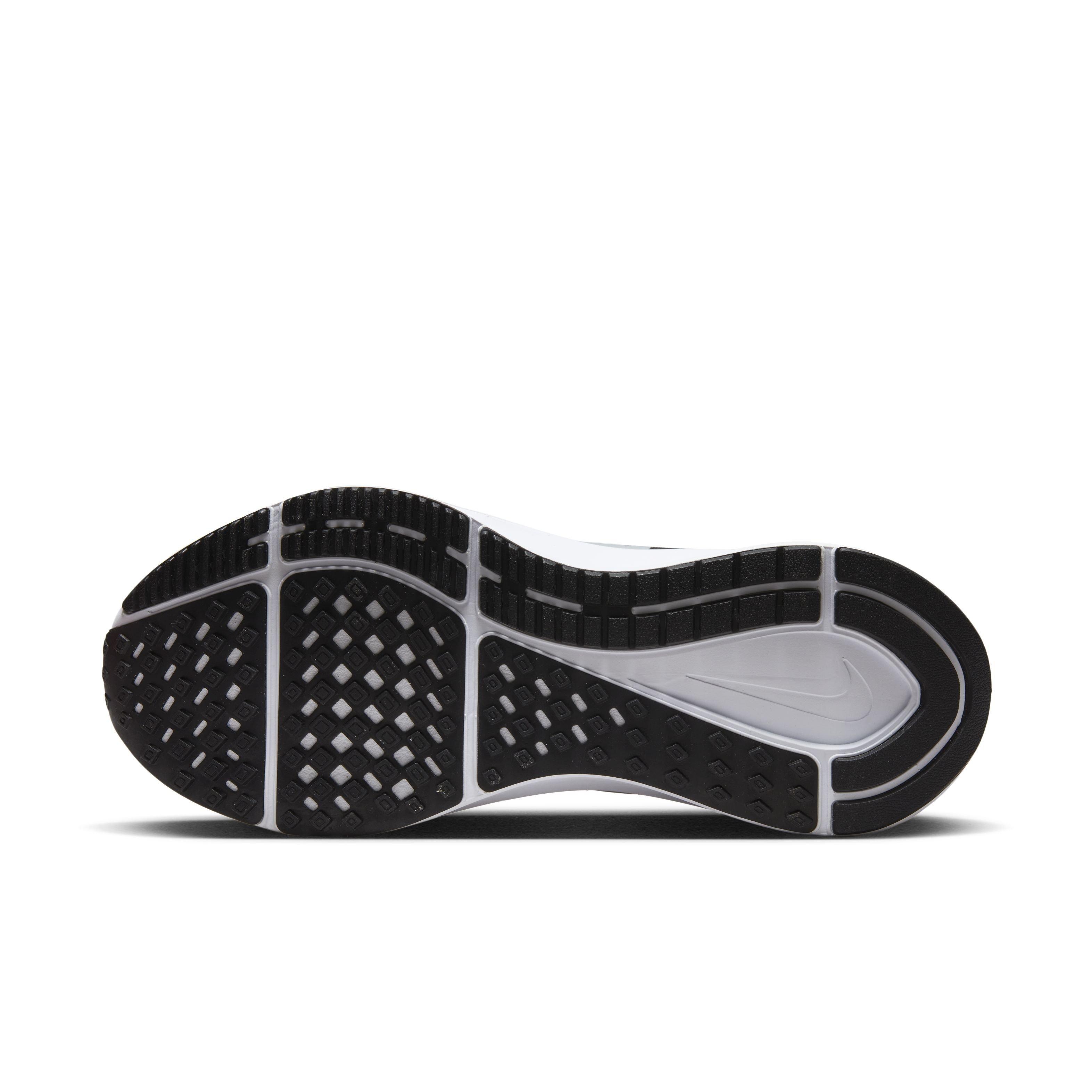 Nike Structure 25 "Midnight Navy/White/Black/Pure Platinum" Men's Running Shoe - NAVY/WHITE/BLACK/PLATINUM Thumbnail View 6