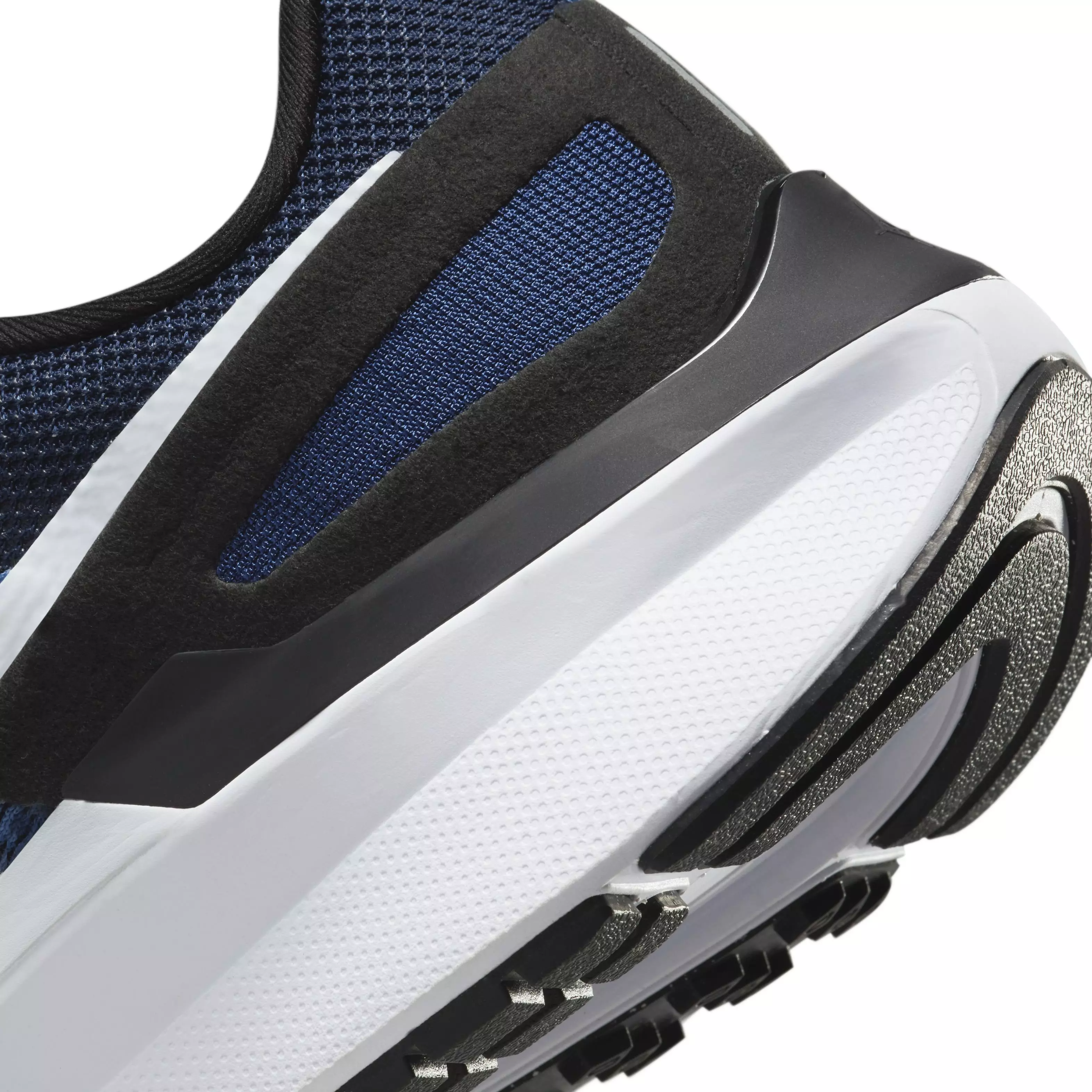 Nike Structure 25 "Midnight Navy/White/Black/Pure Platinum" Men's Running Shoe - NAVY/WHITE/BLACK/PLATINUM