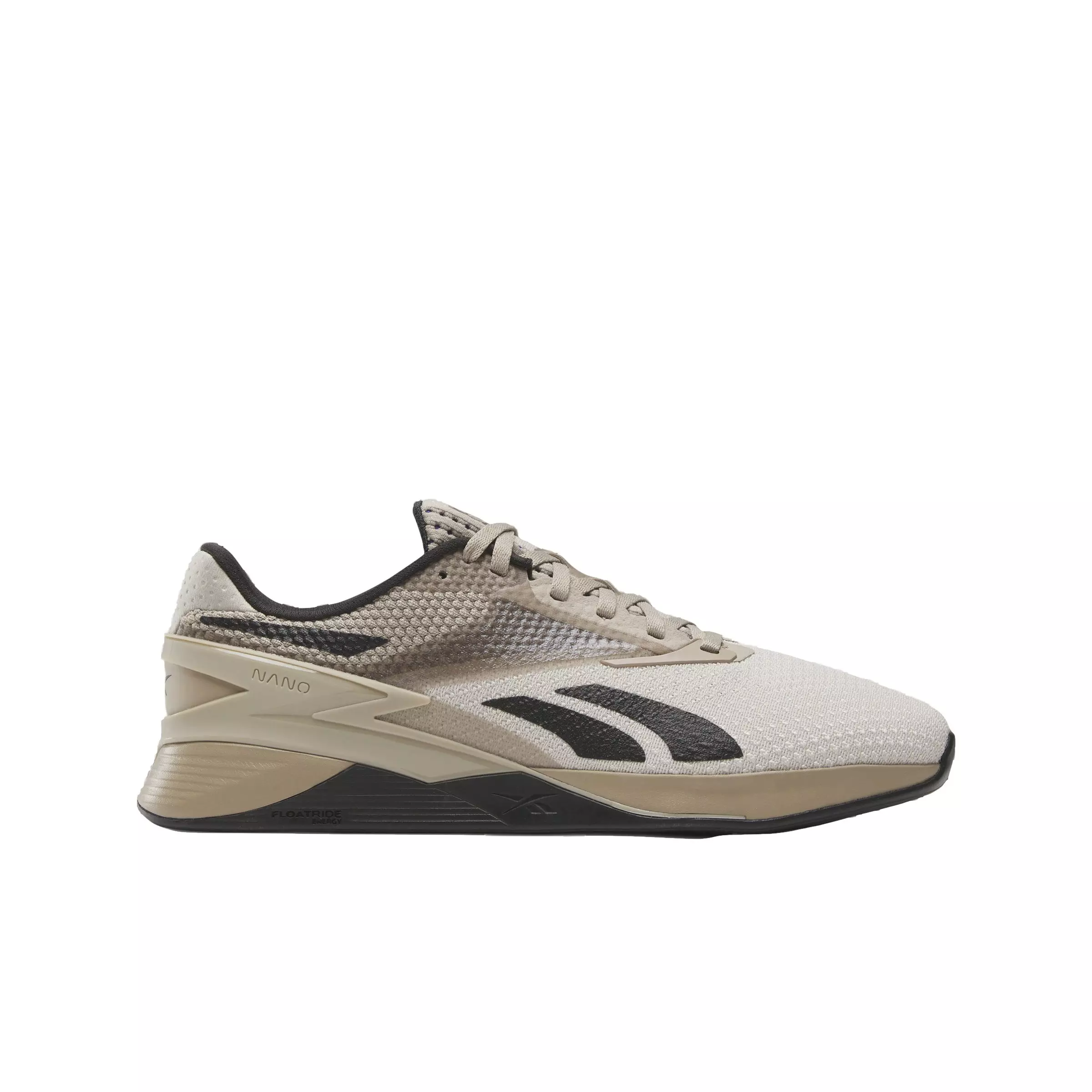 Reebok Nano X3 "Boulder Beige/Stucco/Core Black" Unisex Training Shoe - BEIGE/STUCCO/BLACK